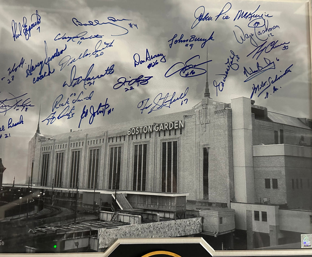 Boston Bruins - 1969-70 Team Autographed