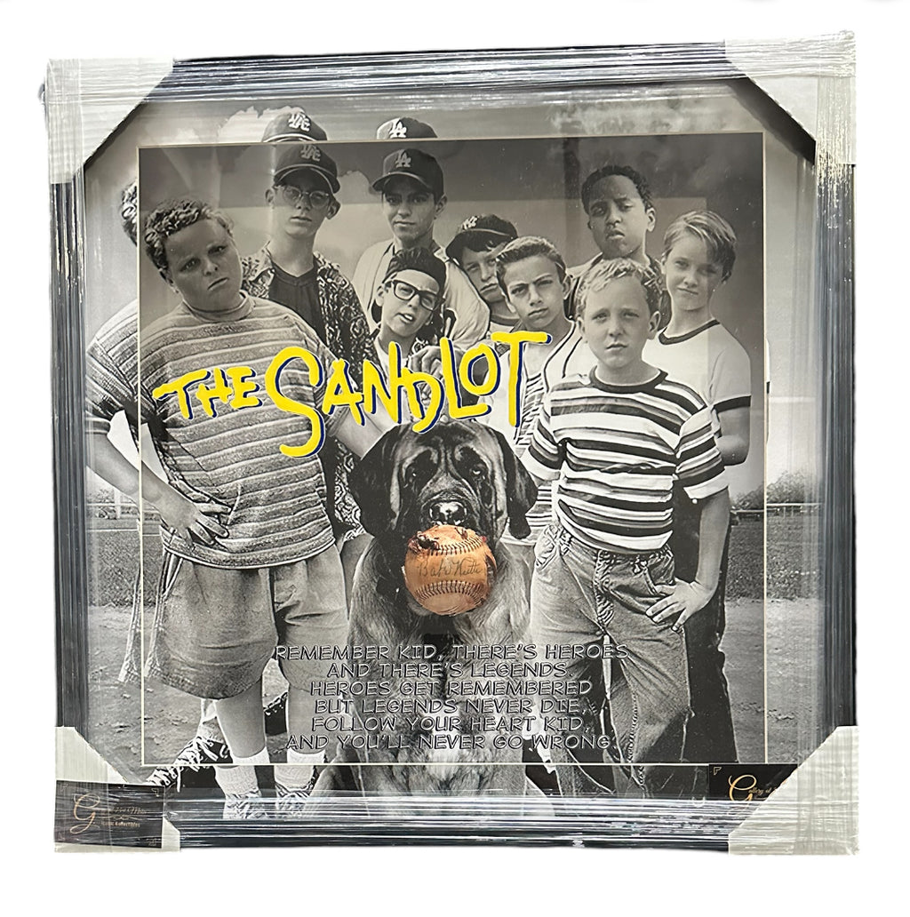 The Sandlot - Hercules (aka "The Beast") and replica Babe Ruth Chewed baseball