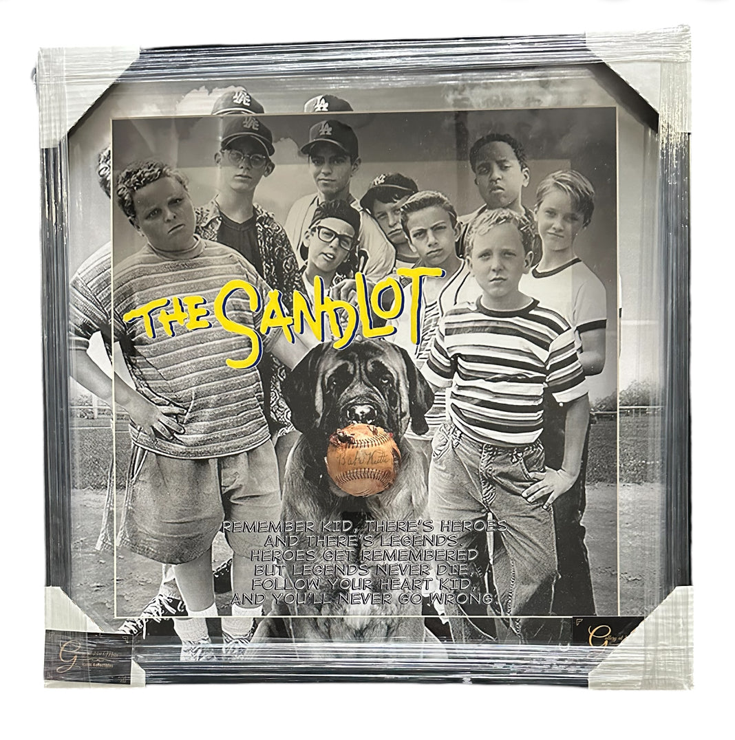 The Sandlot - Hercules (aka "The Beast") and replica Babe Ruth Chewed baseball