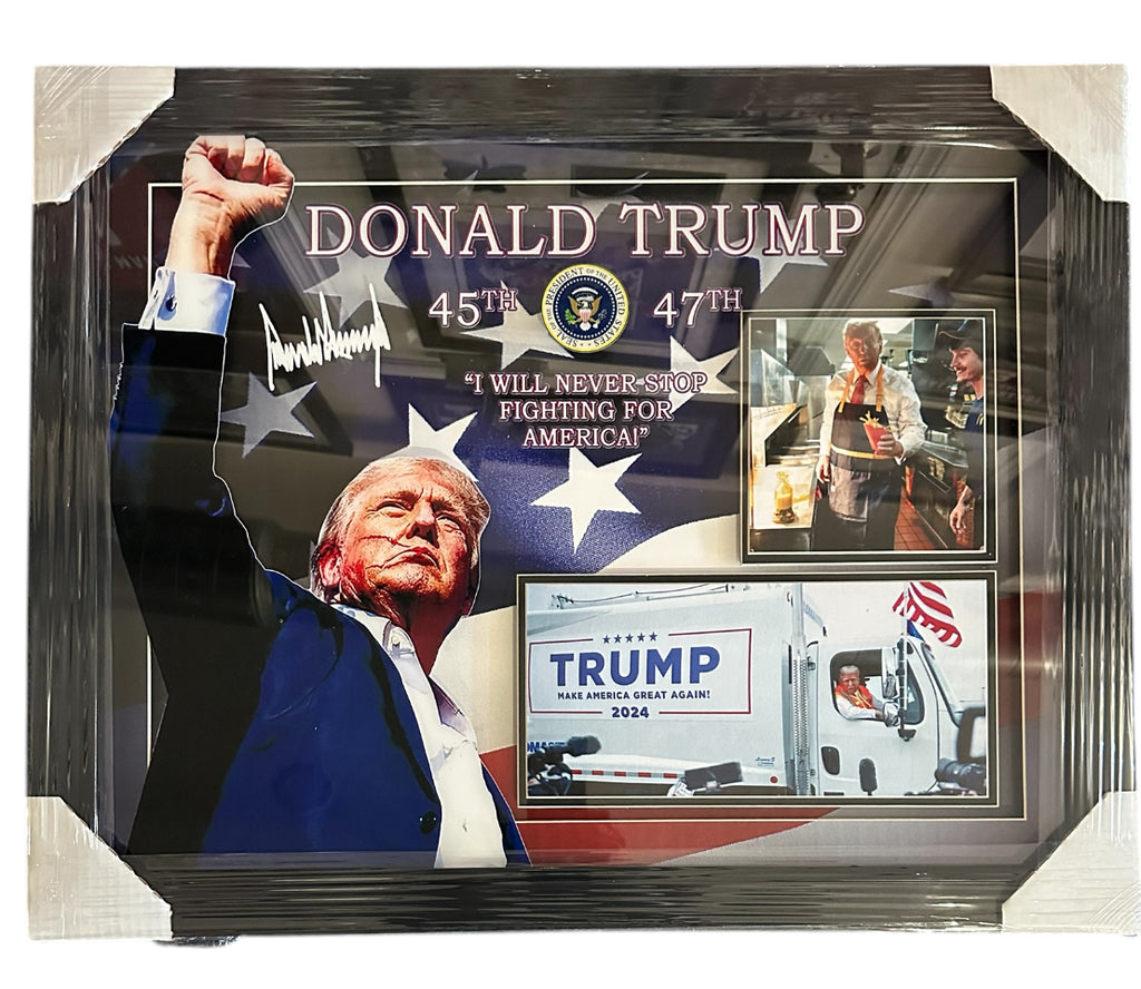 Donald Trump - 45th & 47th President with Quote