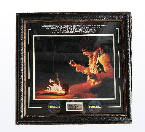 Jimi Hendrix with Quote