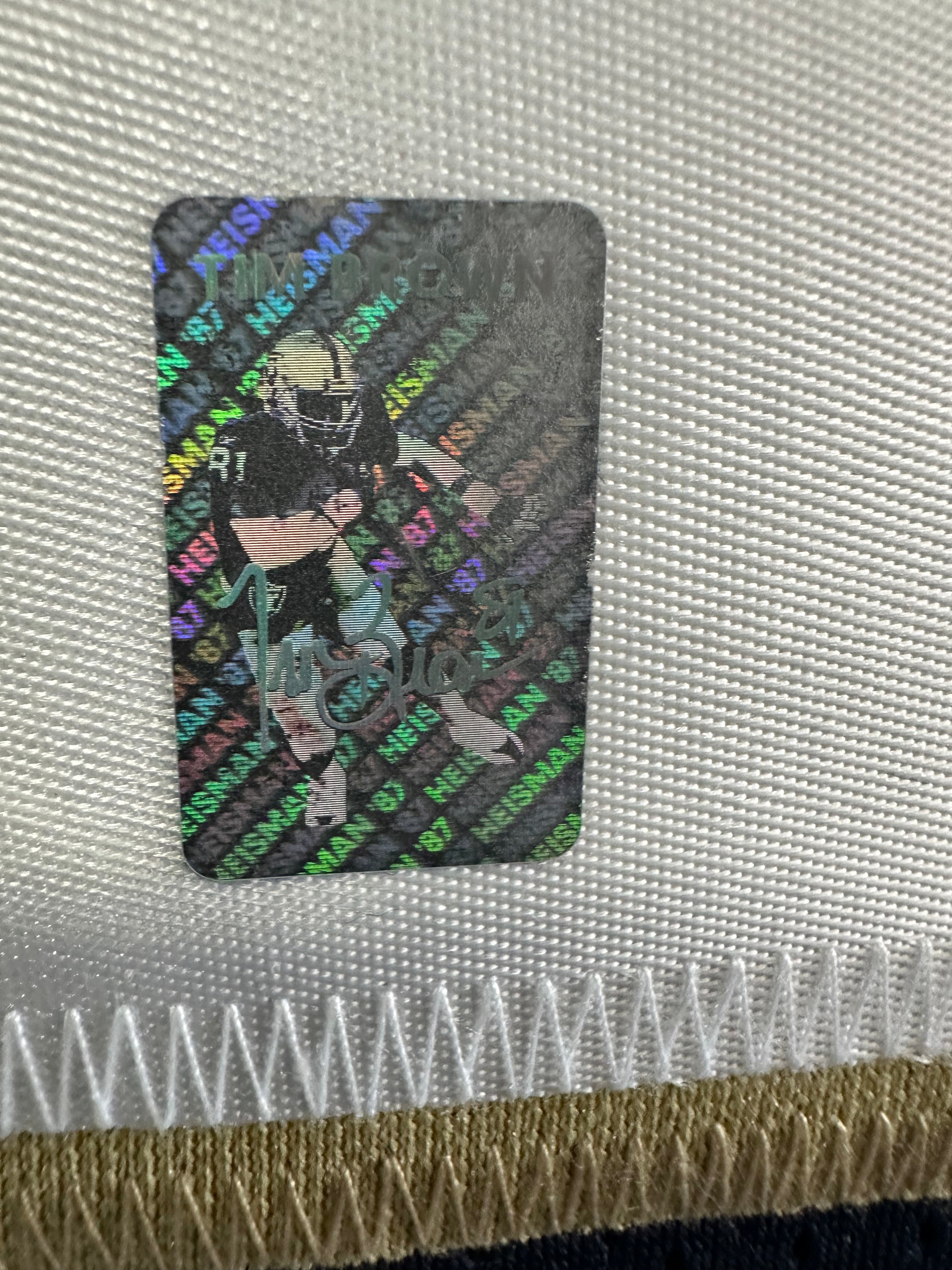 Notre Dame - Timothy Brown Autographed Heisman Trophy Winner Jersey