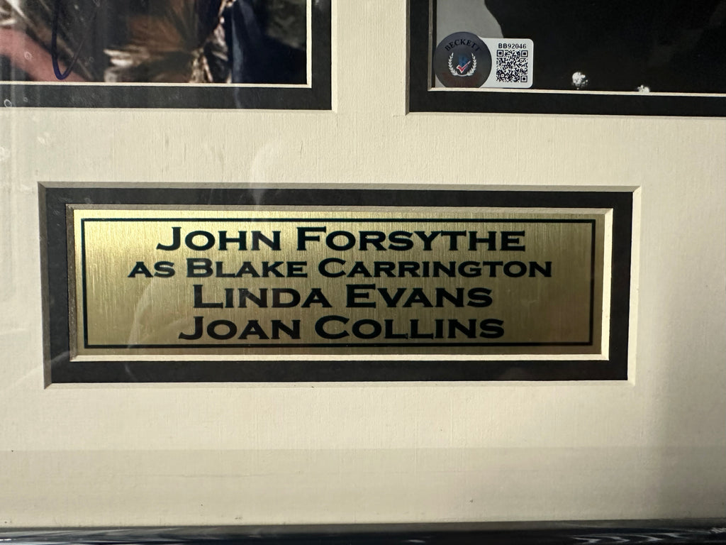 Dynasty - Linda Evans, Joan Collins and John Forsythe Autographs