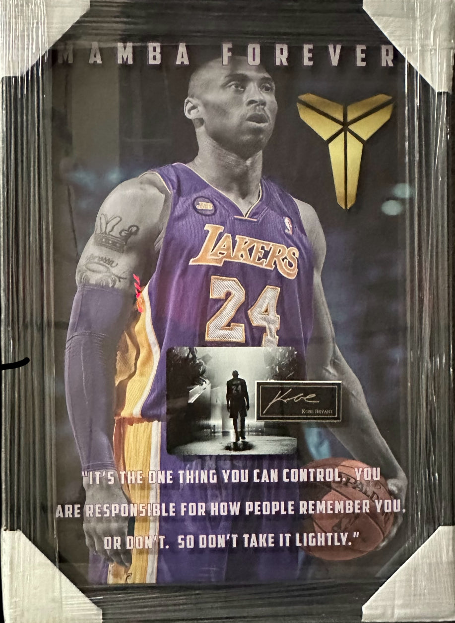 LA Lakers - Kobe Bryant with Quote