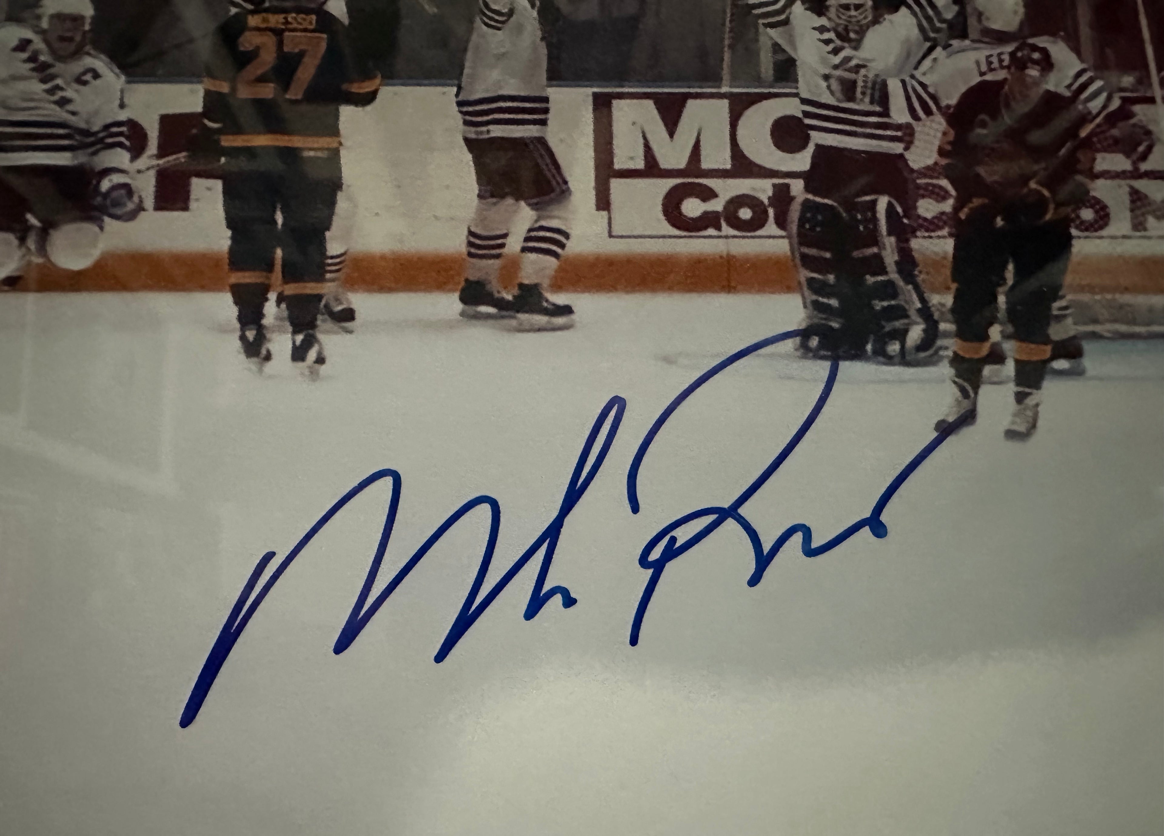 Mike Richter -  NY Rangers Goaltender Autographed