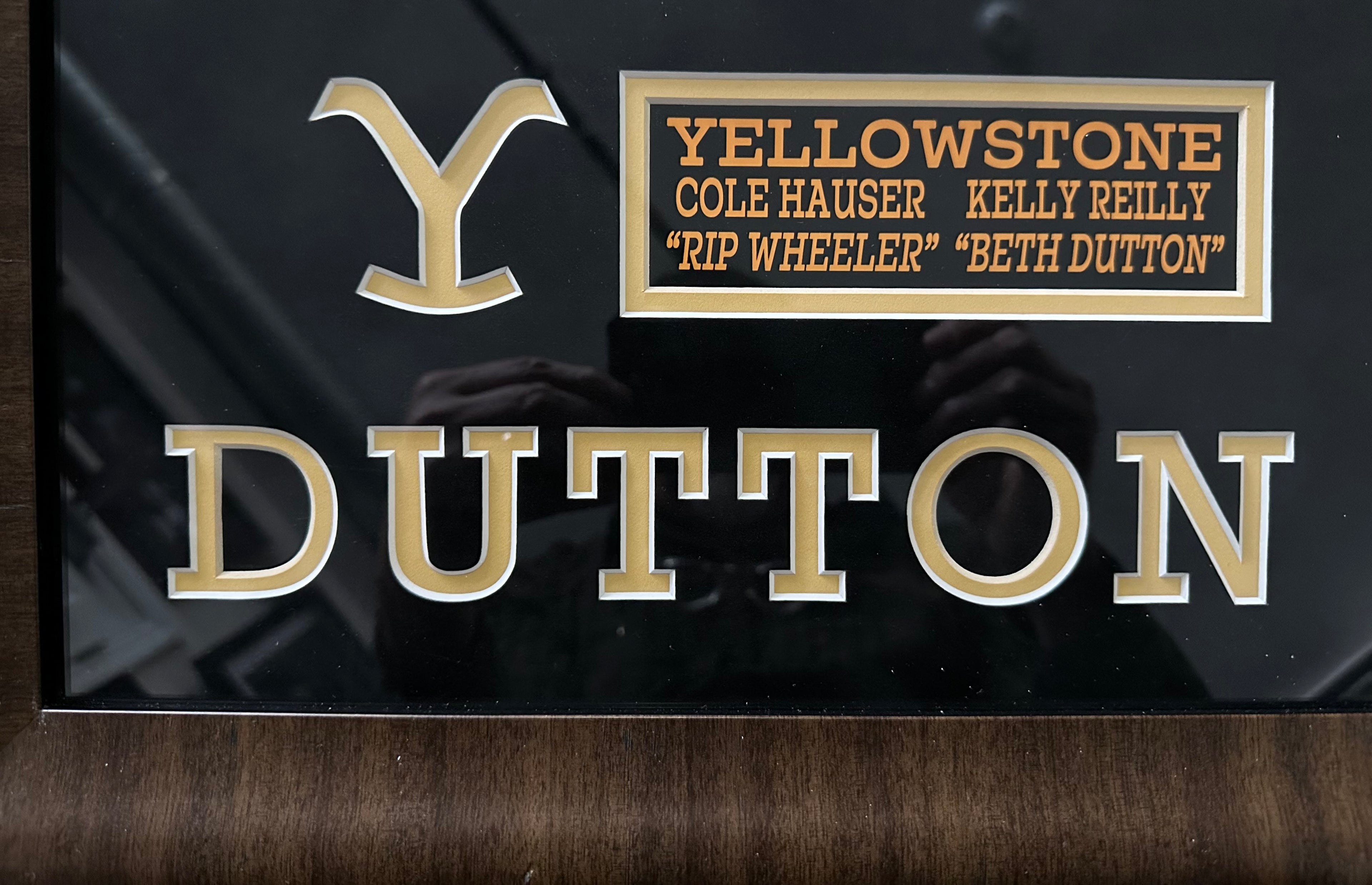 Yellowstone - Cole Hauser & Kelly Reilly Autographed