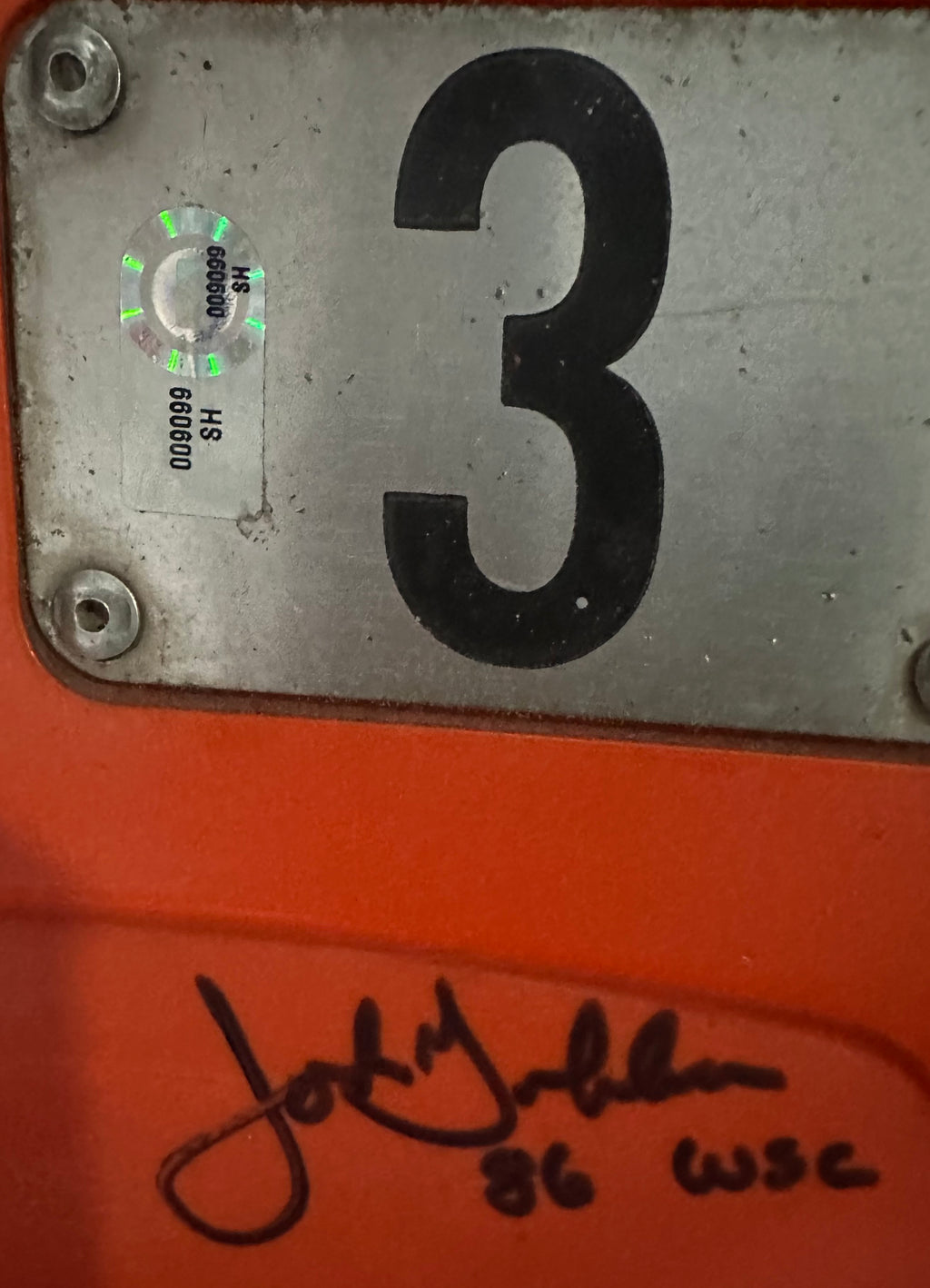 New York Mets - 1986 Mets Team Autograhed Stadium Seatback