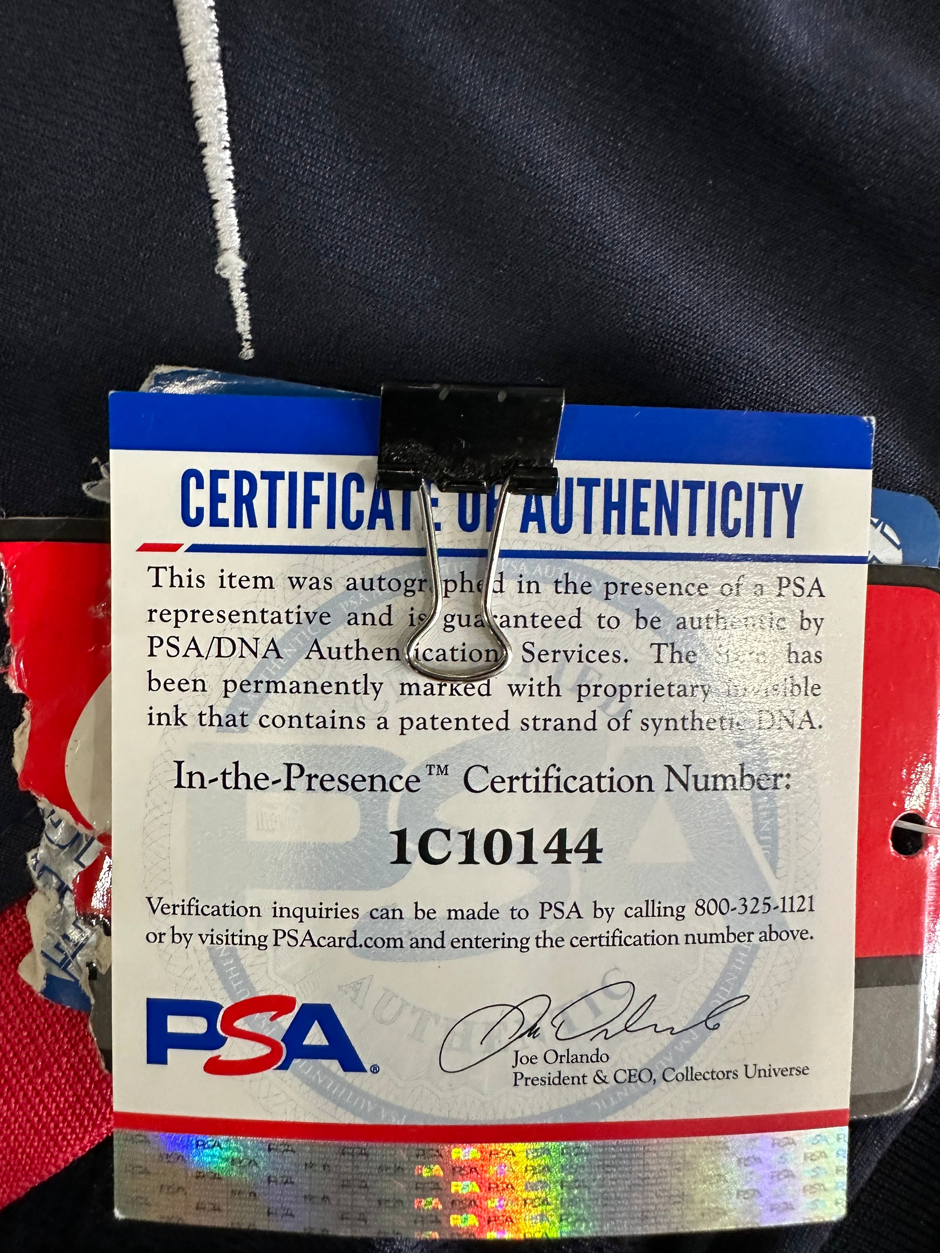 Team USA Basketball - Larry Bird Autographed Olympic Jersey