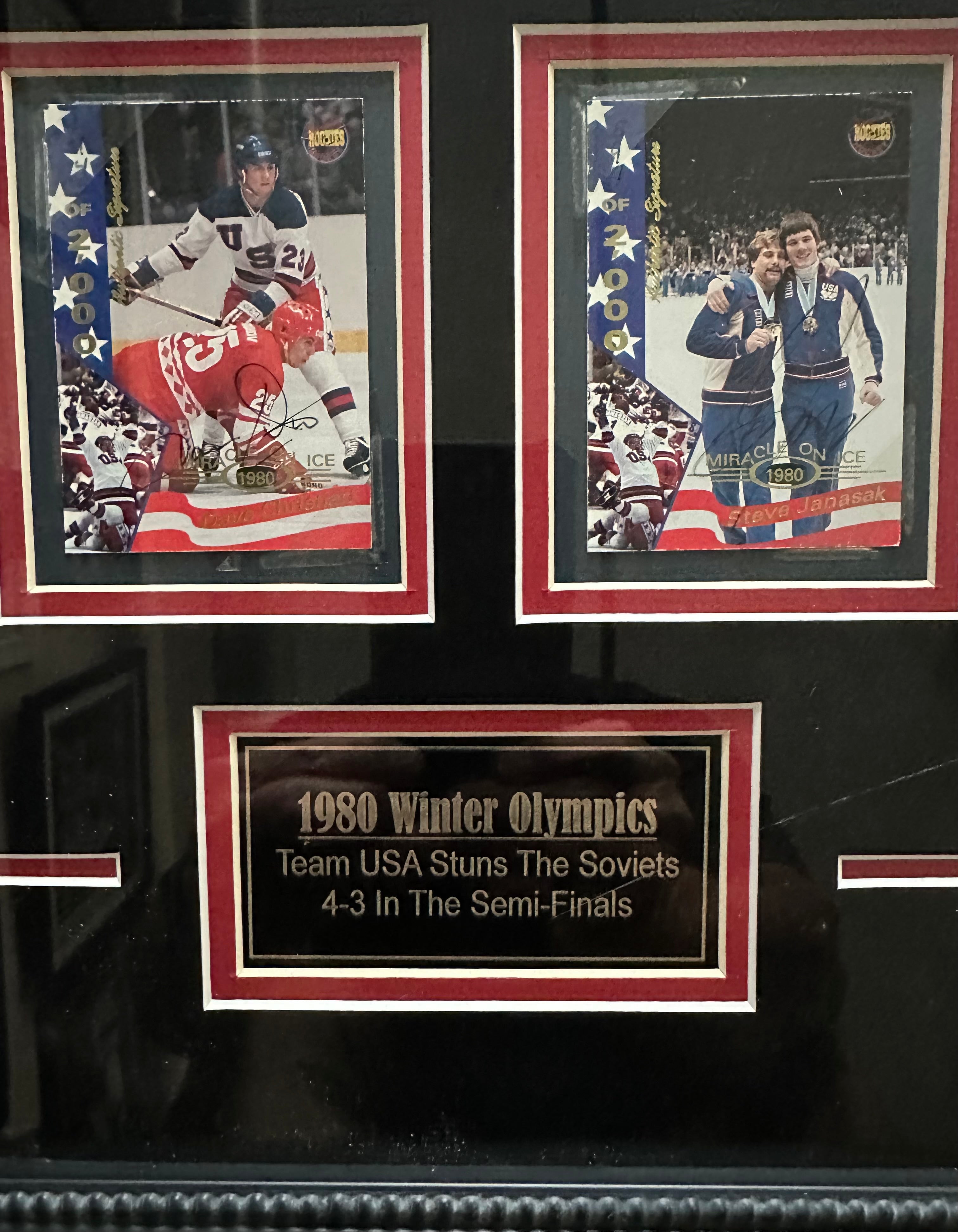 Olympic Hockey - Miracle on Ice Team Autographed