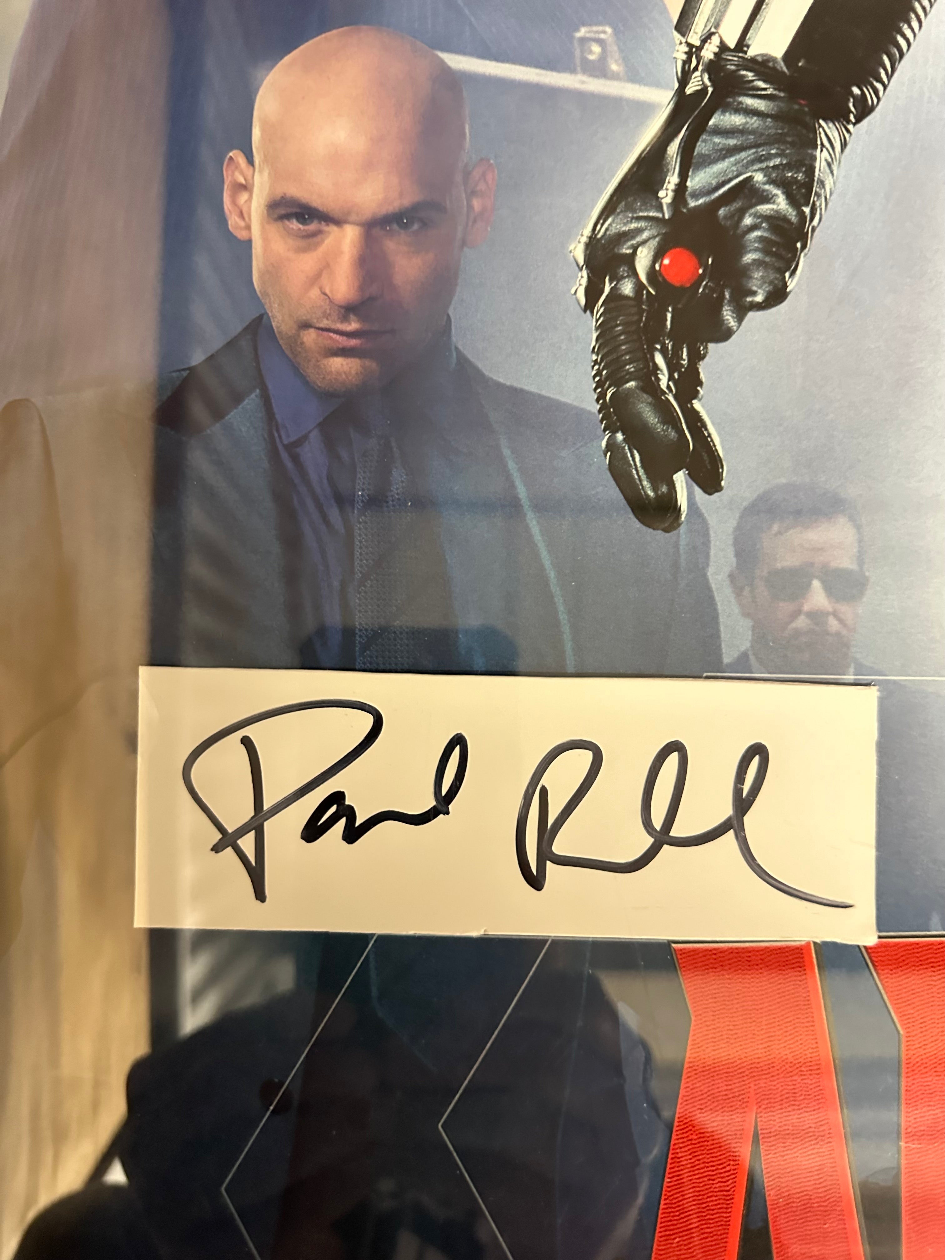 Ant Man - Paul Rudd Autographed