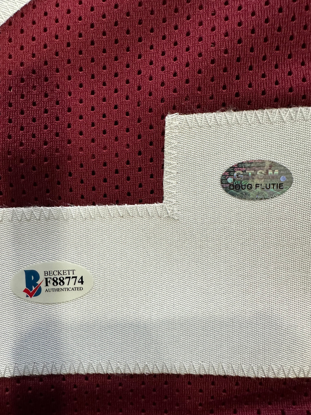 Boston College - Doug Flutie Autographed Football Jersey