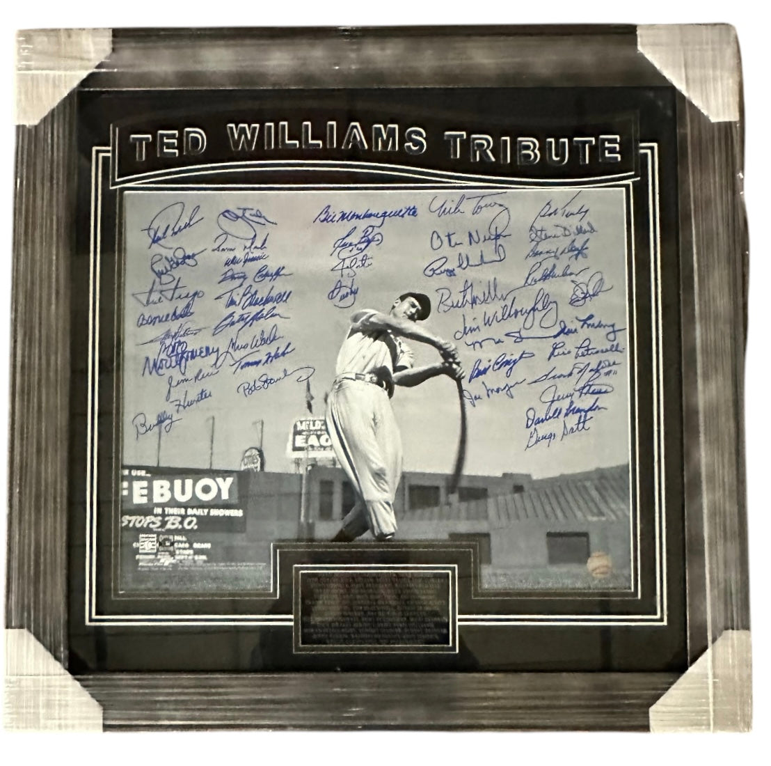 Boston Red Sox - Ted Williams Tribute with 40 autographs