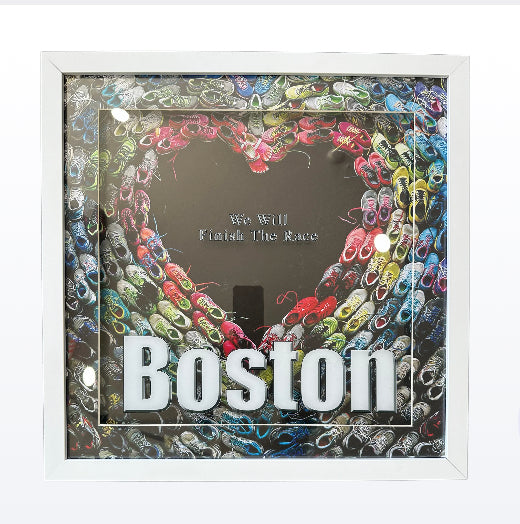 Boston Marathon "Heart of Sneakers"