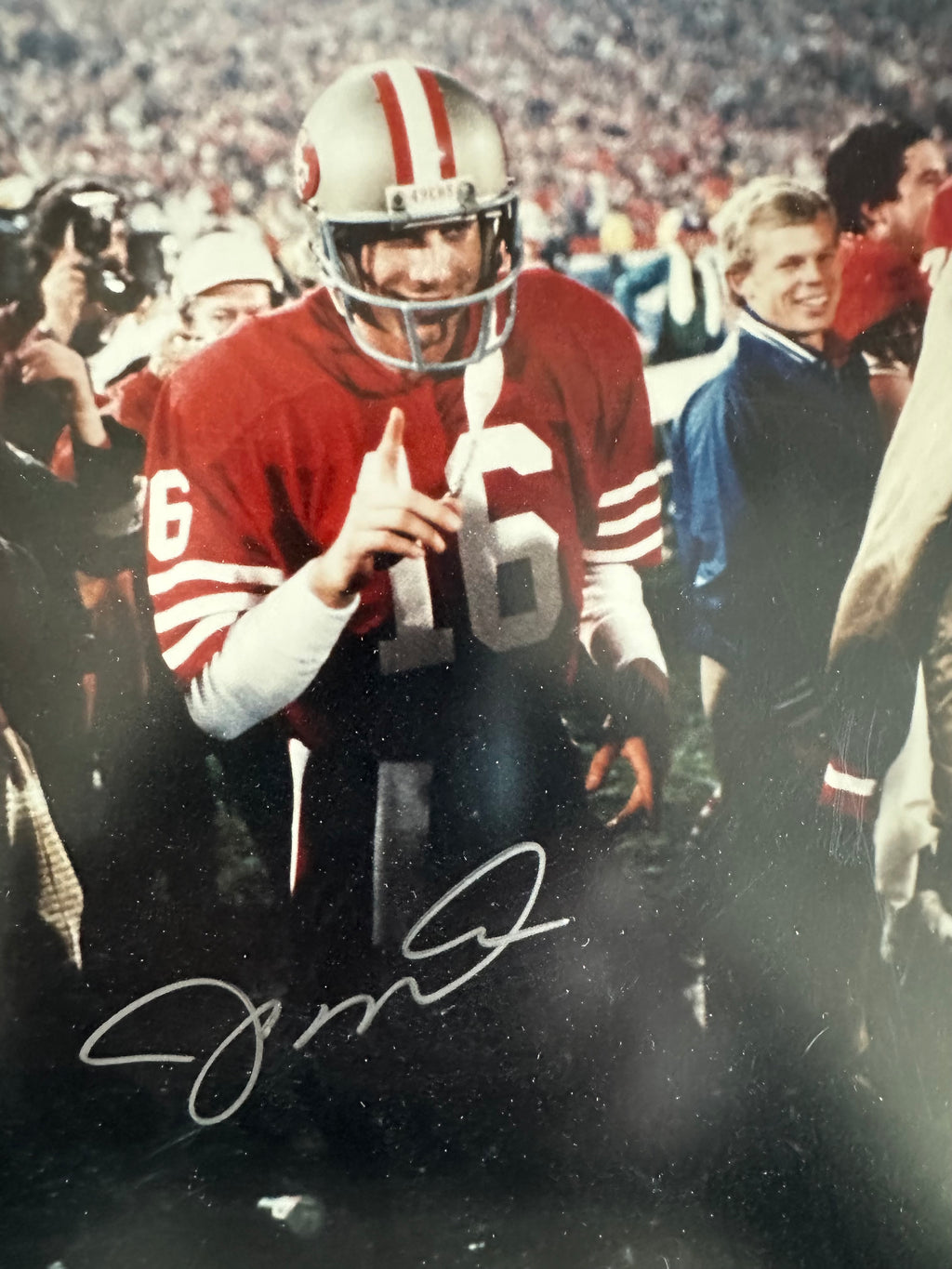 Joe Montana San Francisco QB - Autographed