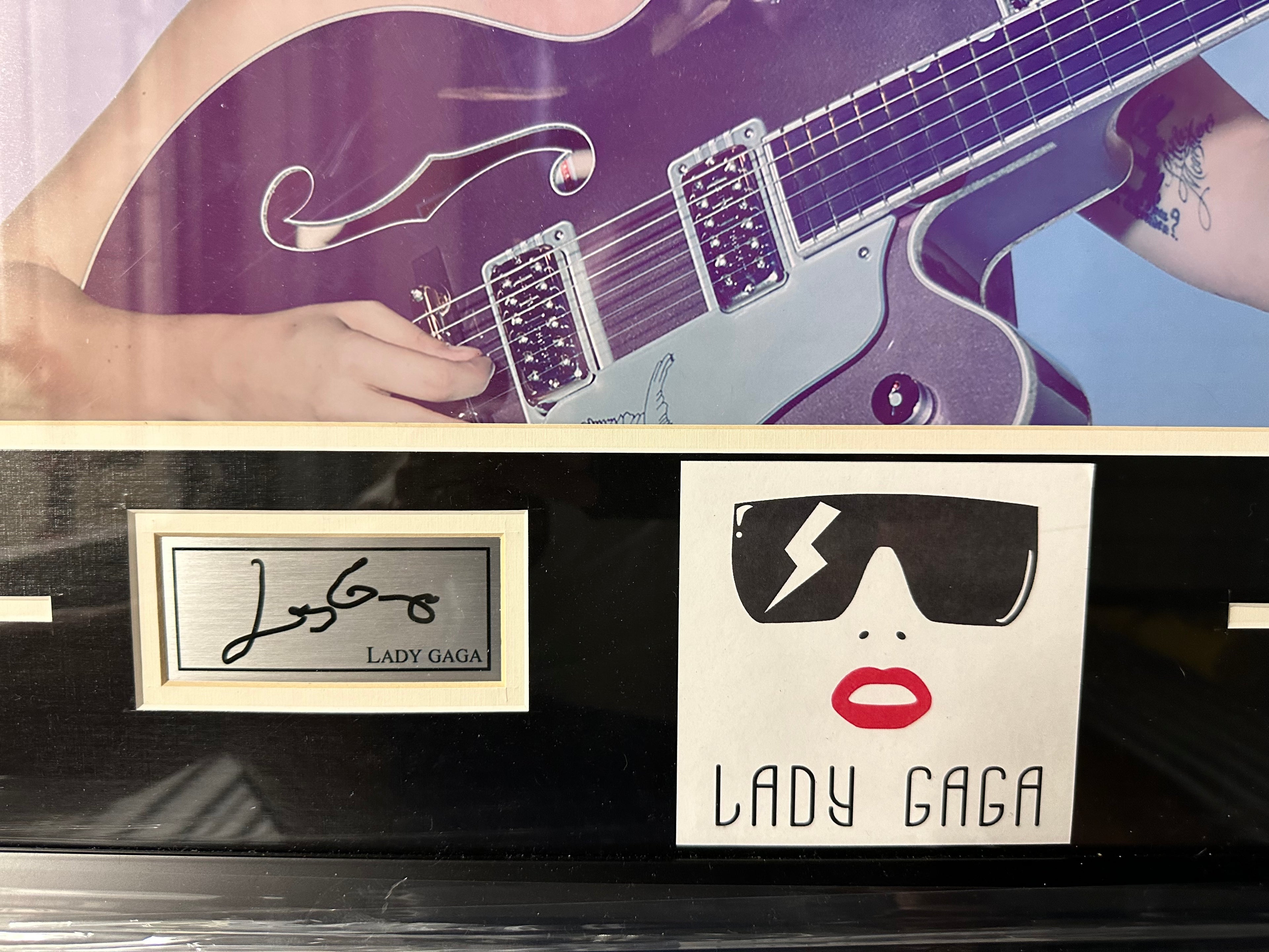 Lady Gaga with Quote