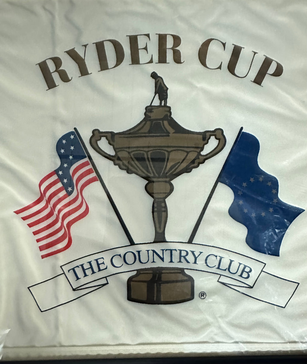 Boston's Ryder Cup Flag & Ticket from 1999