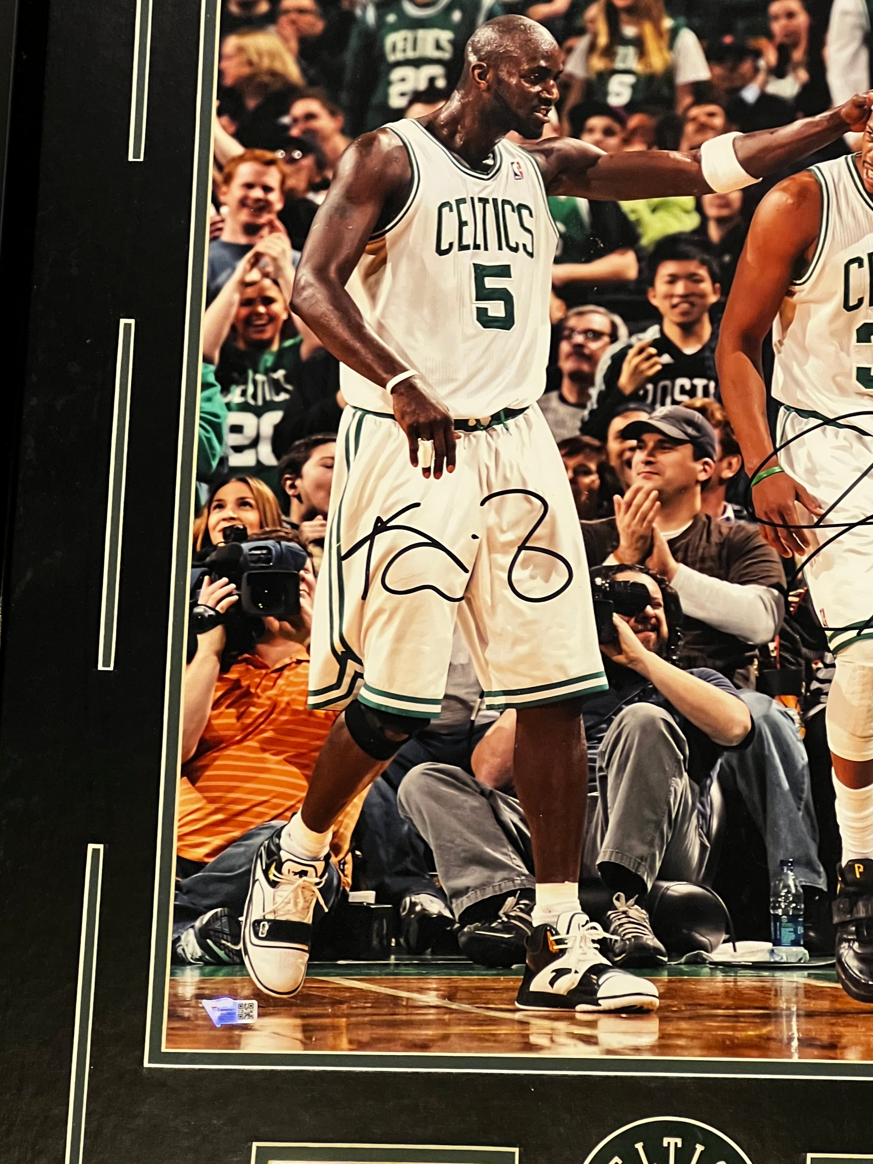 Boston Celtics - Kevin Garnett and Paul Pierce Autographed