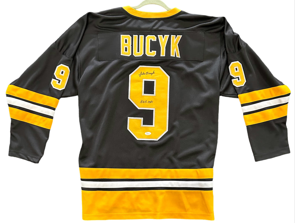 Boston Bruins - John Bucyk Autographed Hockey Jersey