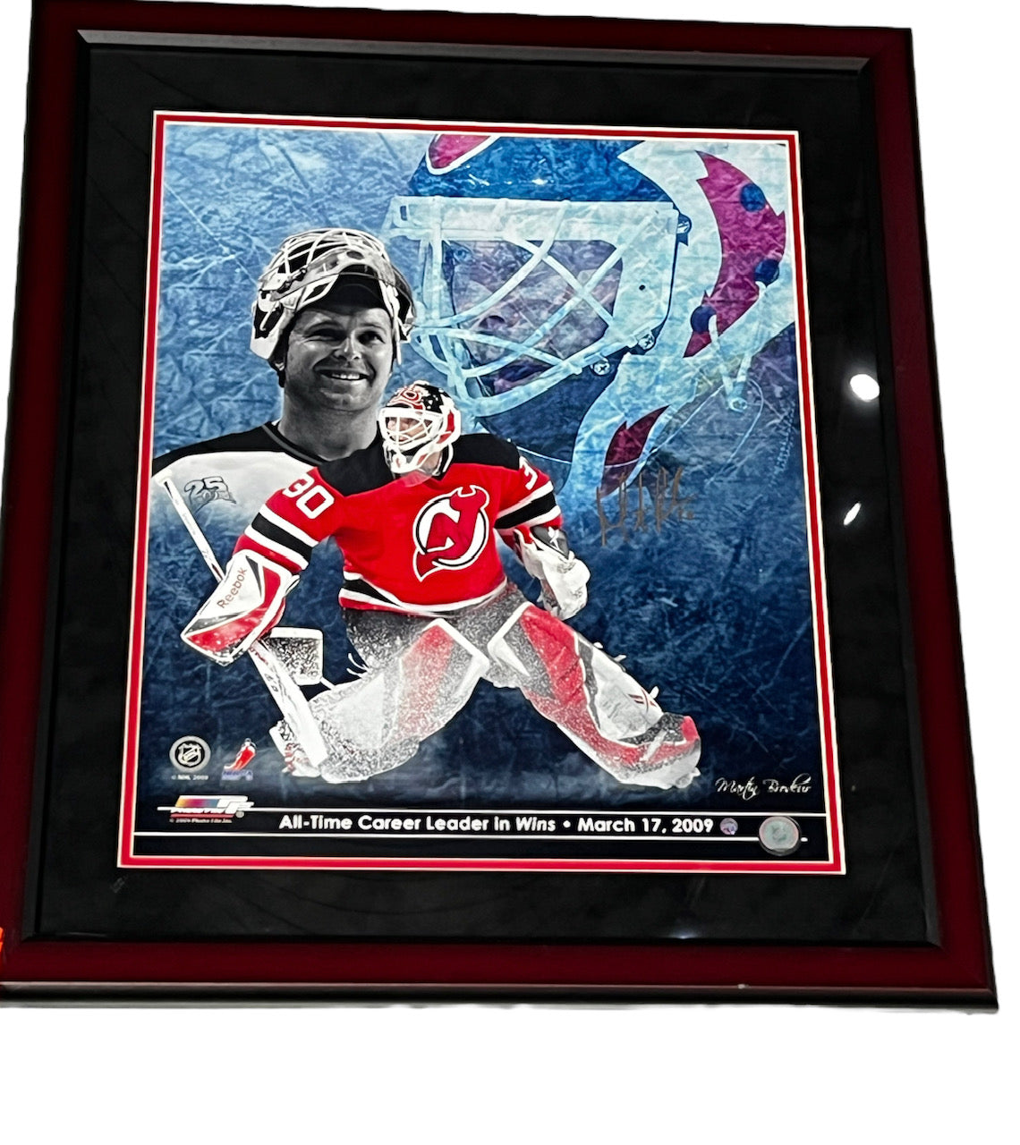 New Jersey Devils - Martin Brodeur Autographed