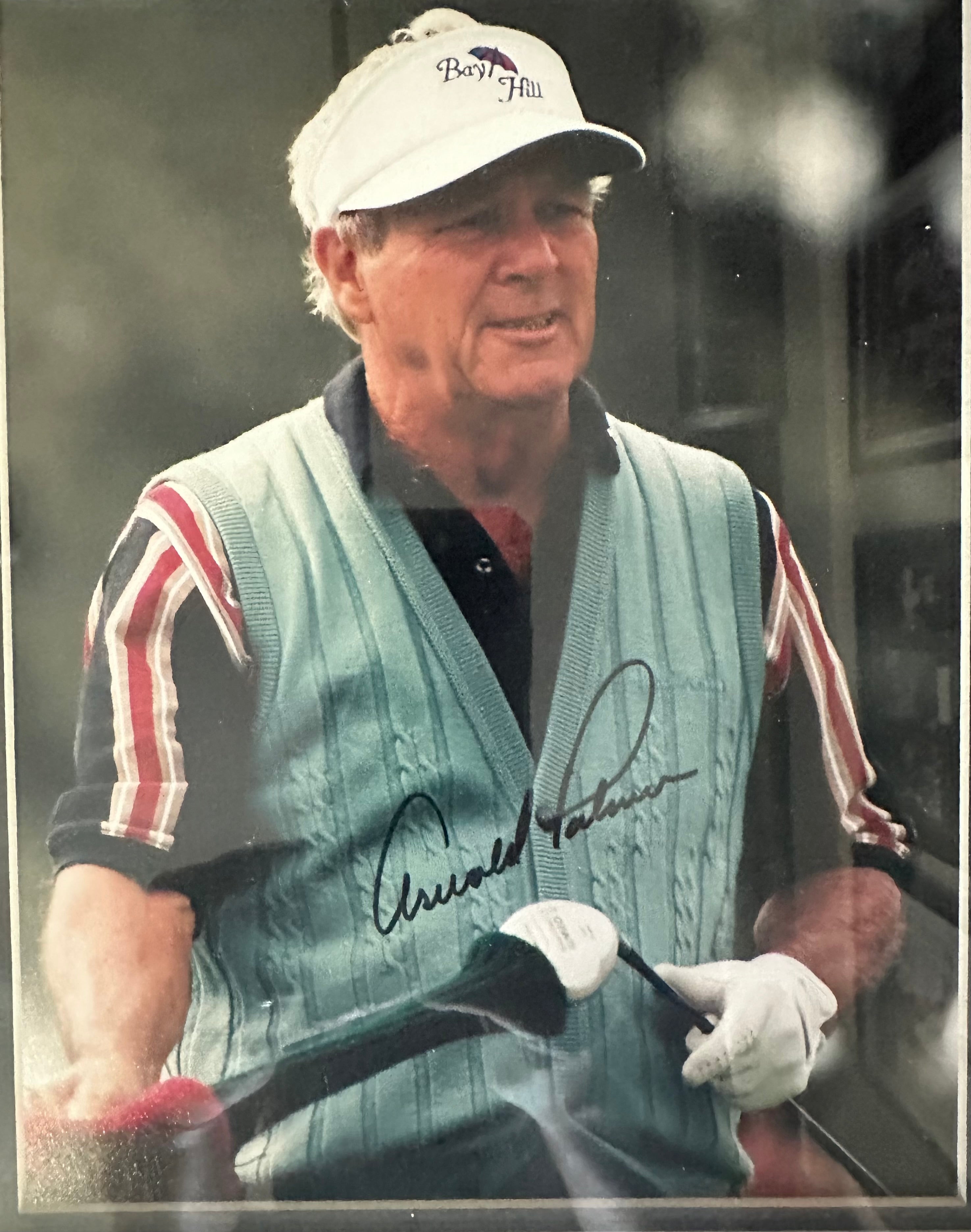 Arlnold Palmer Autographed