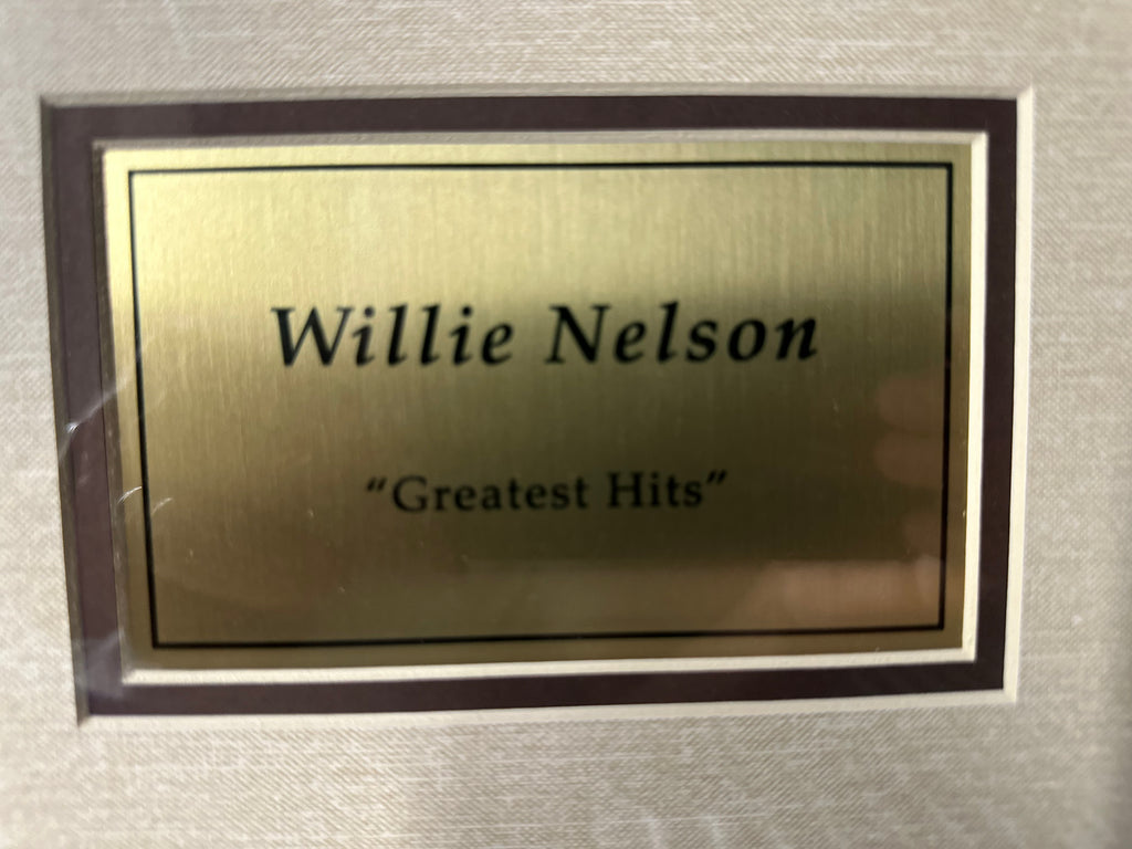 Willie Nelson Autographed Greatest Hits Album