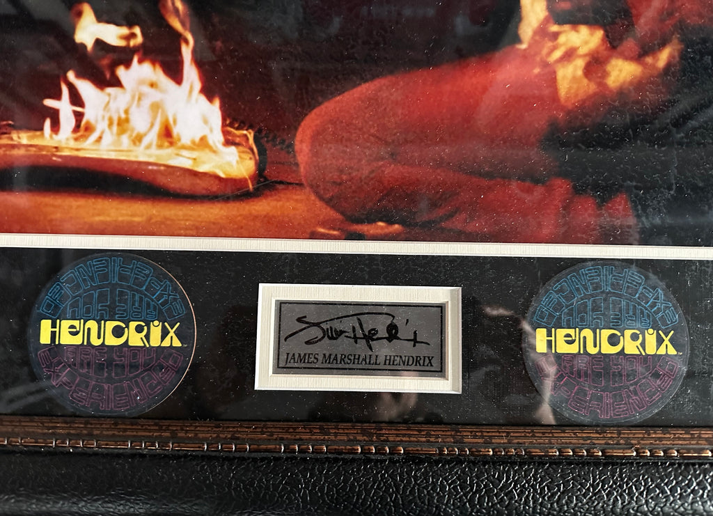 Jimi Hendrix with Quote