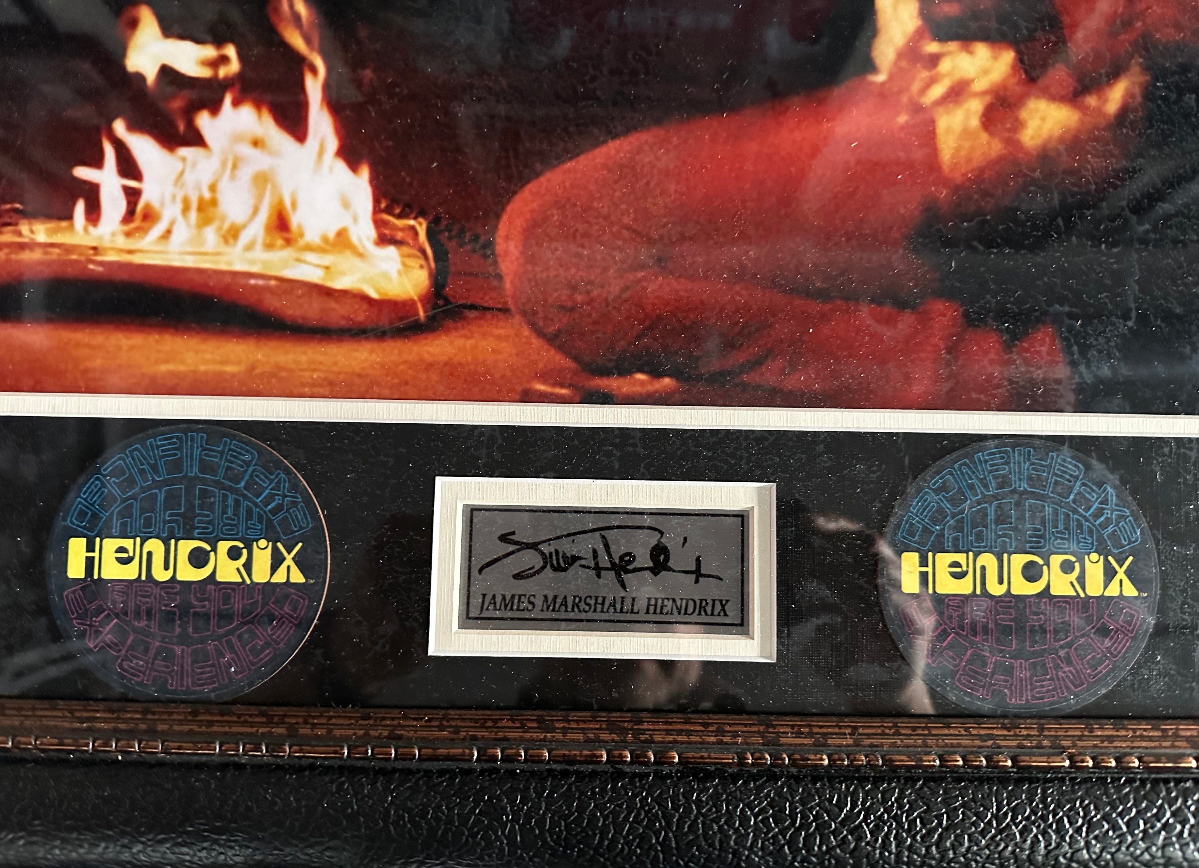 Jimi Hendrix with Quote