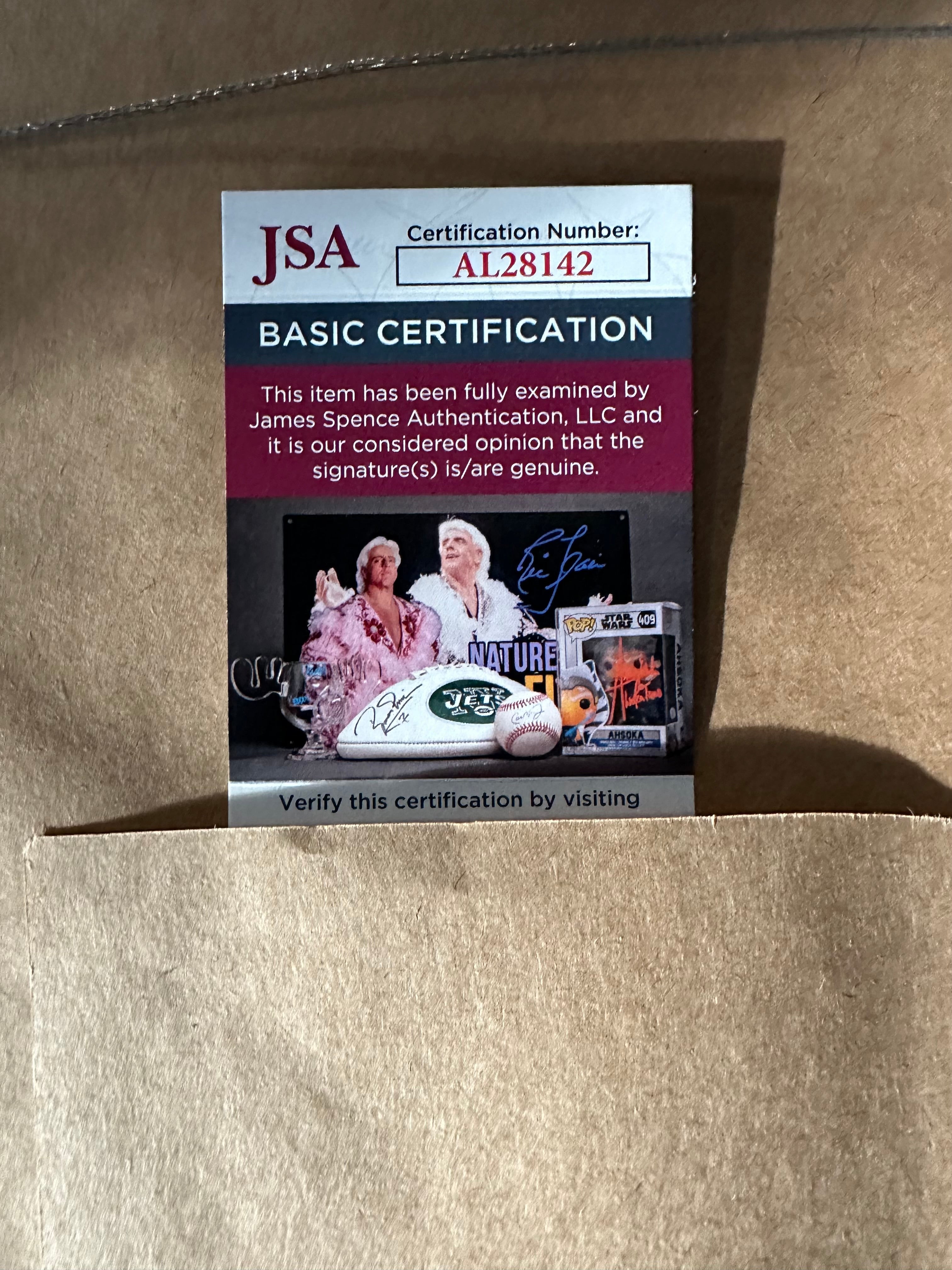 Michael Richards (Cosmo Kramer) autographed "ASSMAN" autographed