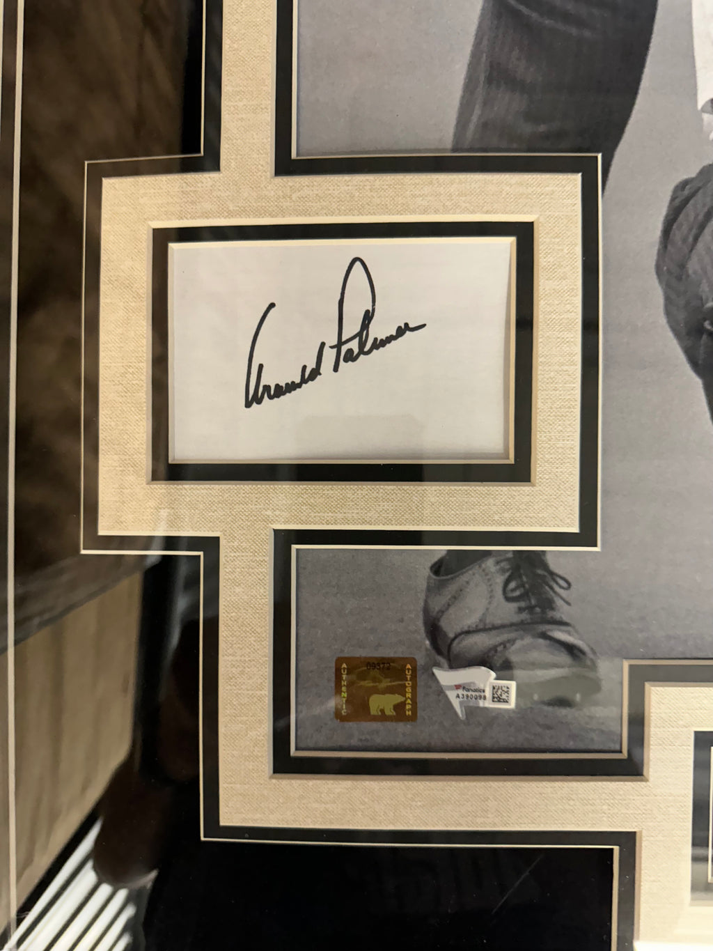 Golf Legends Jack Nicklaus & Arnold Palmer Autographed