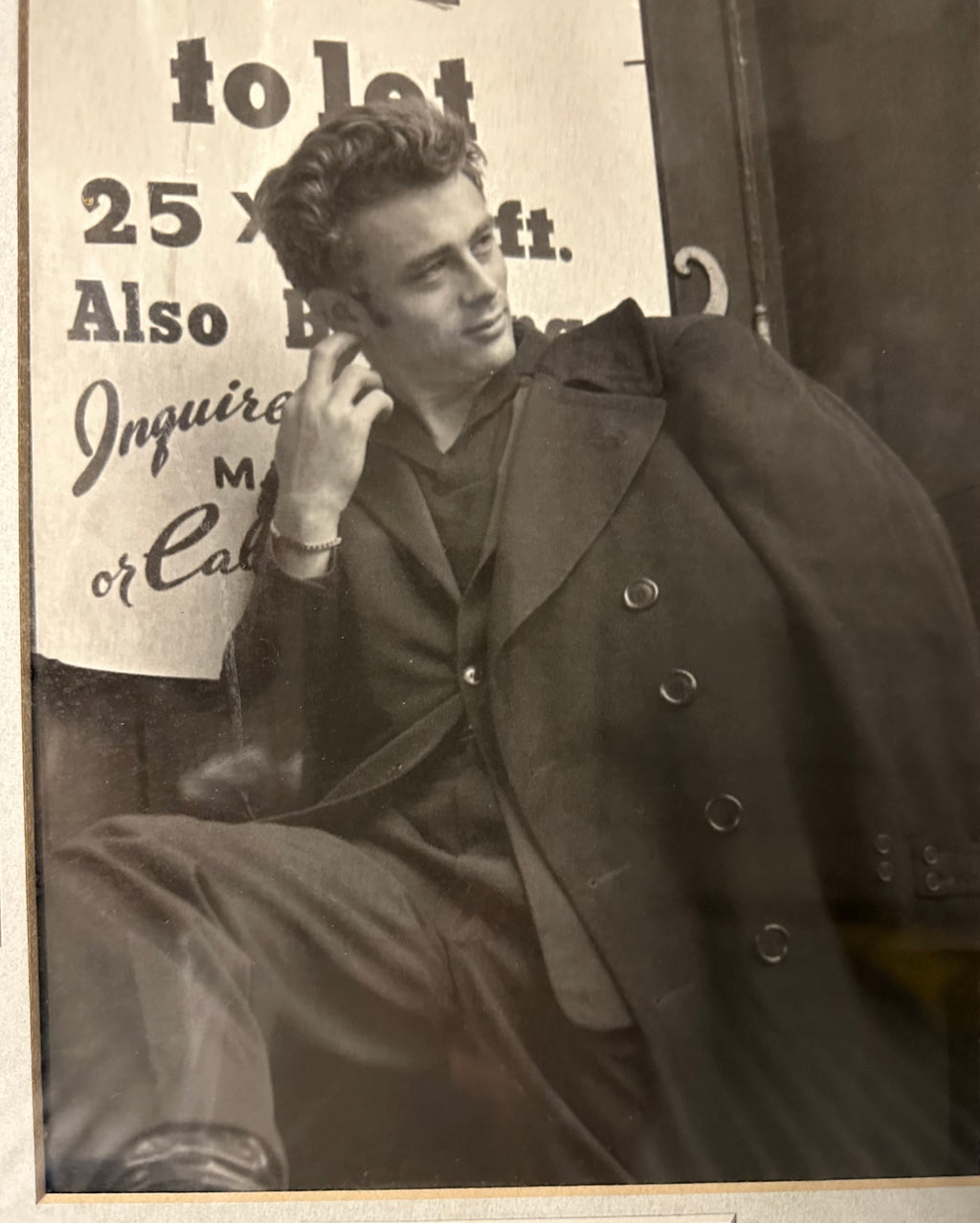 James Dean with Replica Signed Check