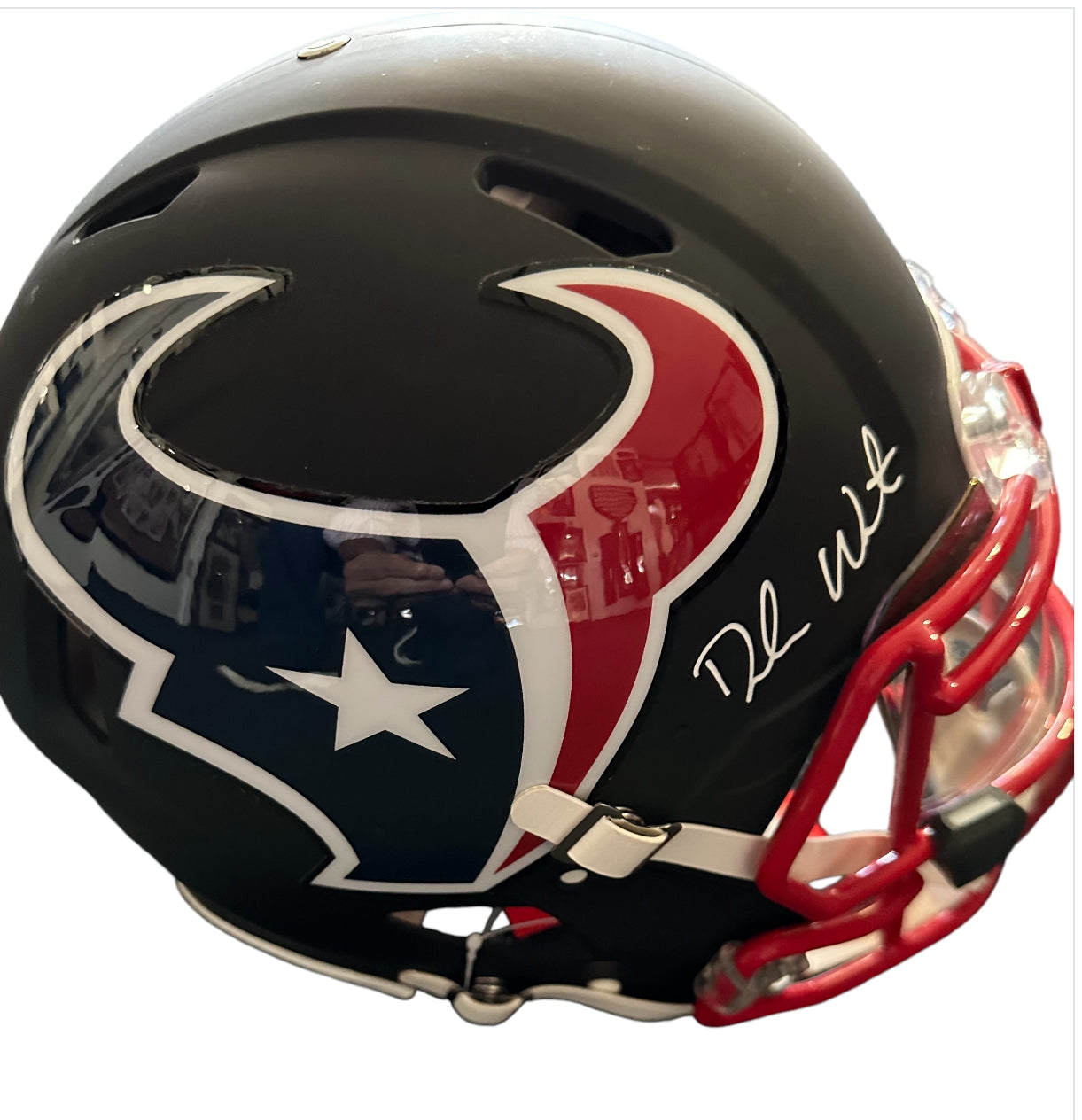 Houston Texans - Deshaun Watson Autographed Helmet