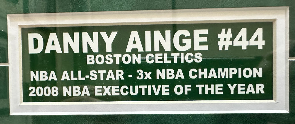 Boston Celtics - Danny Ainge Autographed Watercolor print