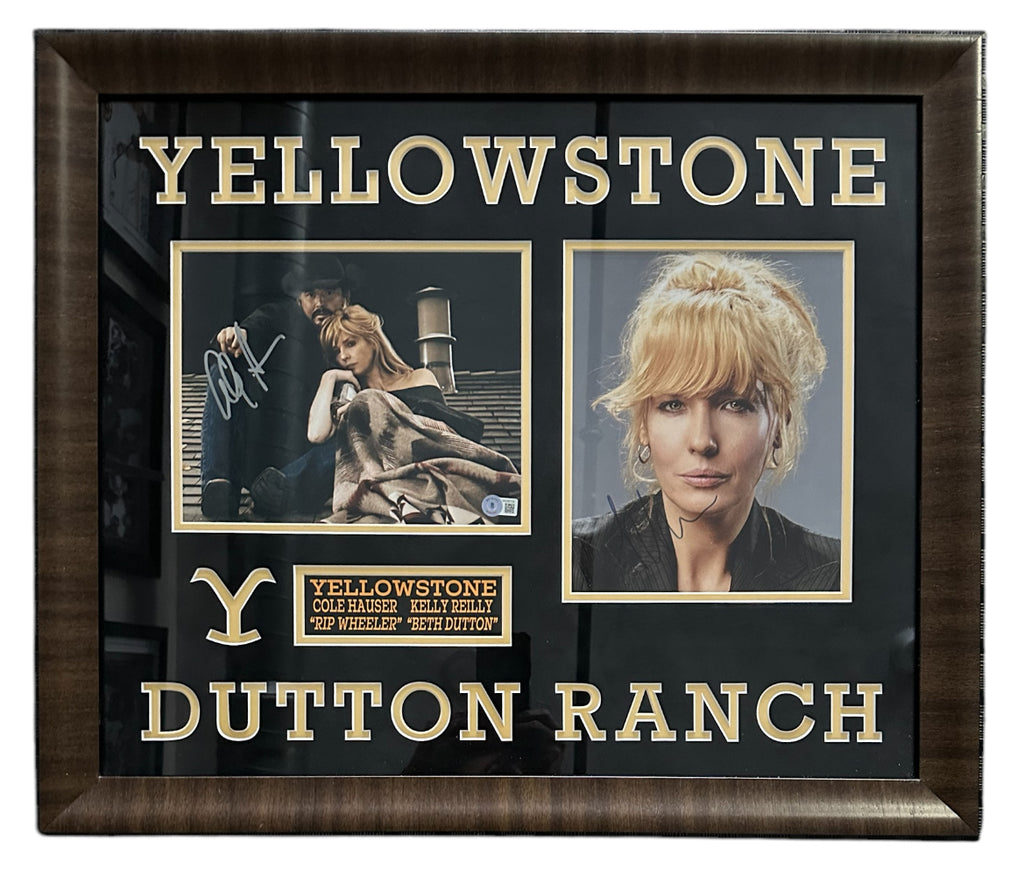Yellowstone - Cole Hauser & Kelly Reilly Autographed