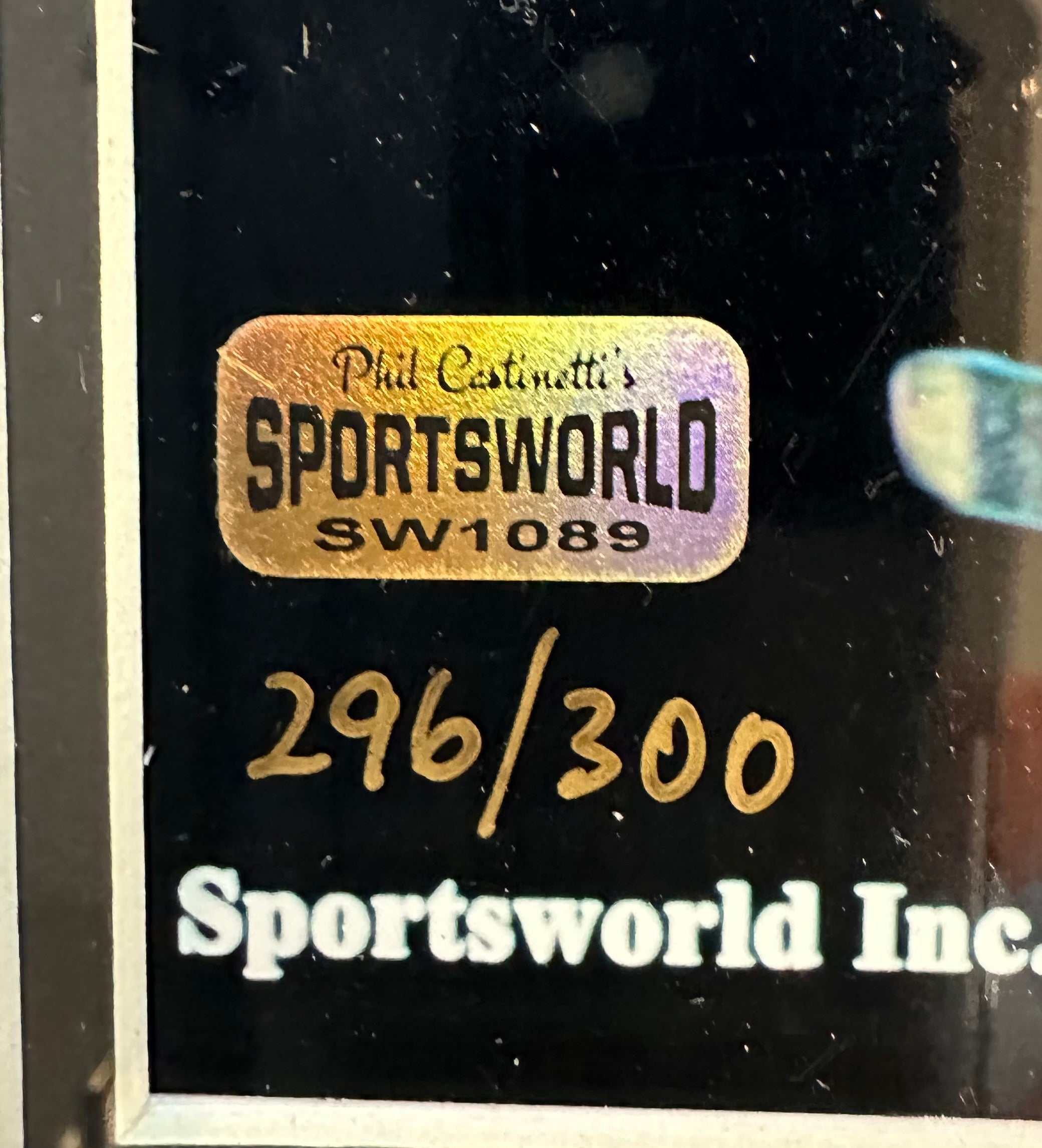 Boston Bruins - "The Espo Line' signed line players