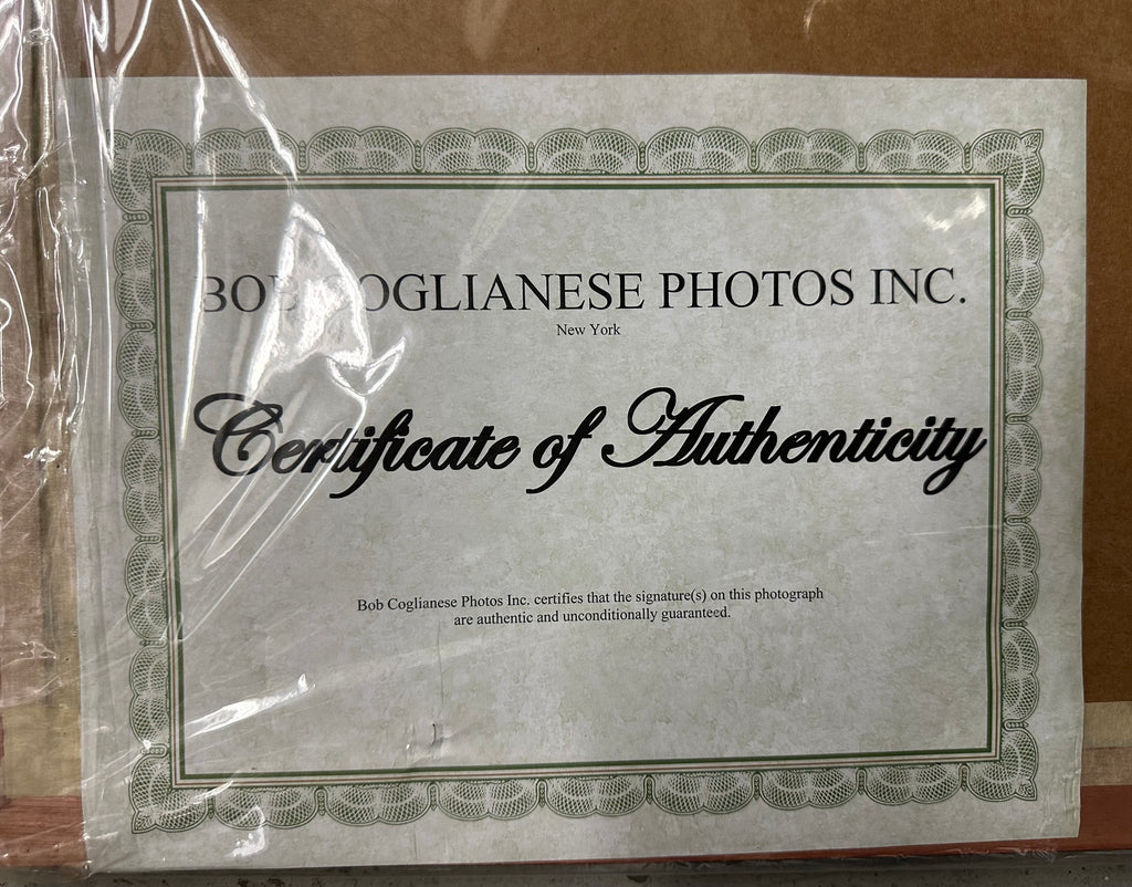 Ron Turcotte and Jacinto Vasquez Autographed 8 x 10 with Horse "Onion"