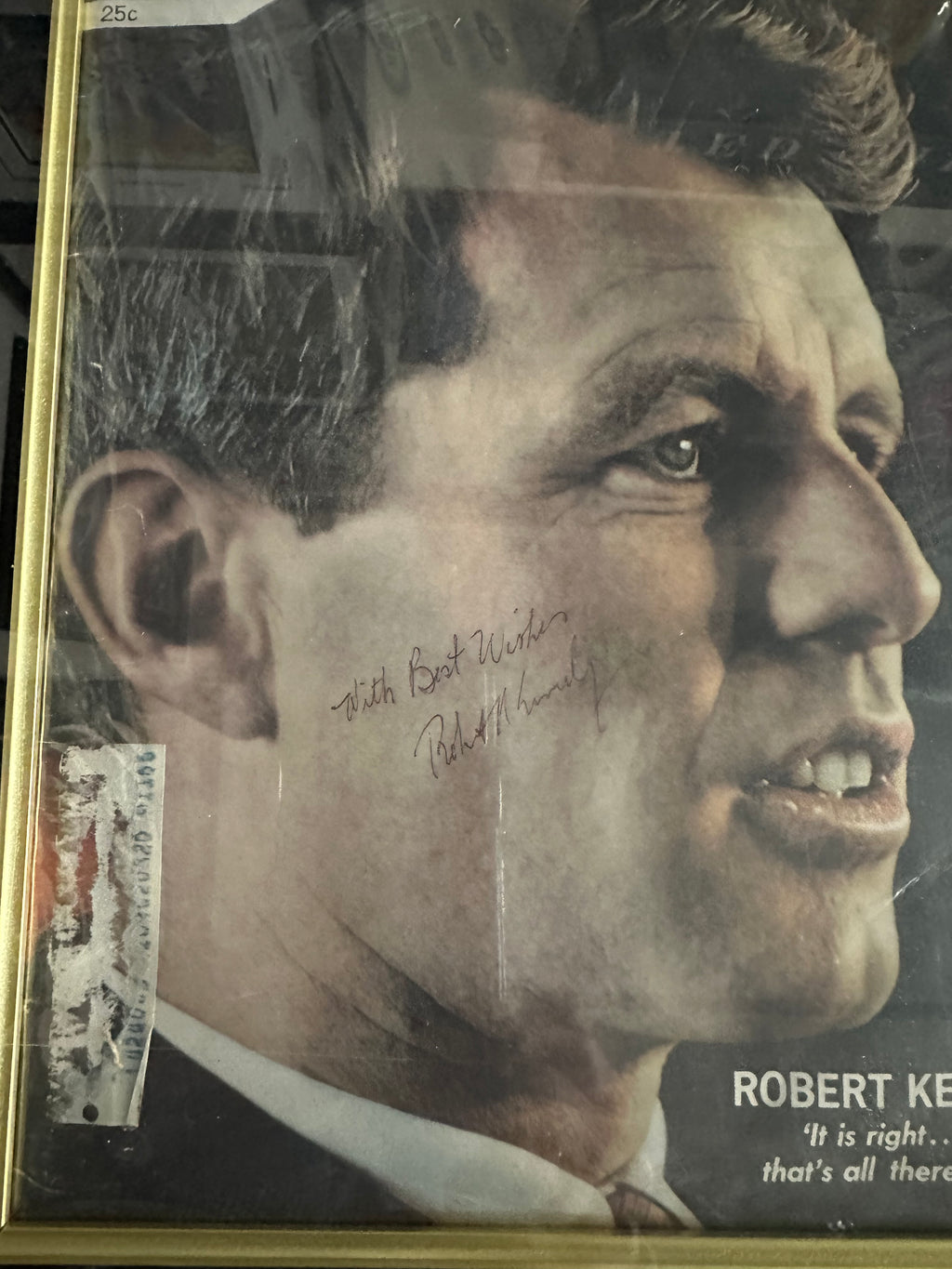 Robert F. Kennedy Autographed