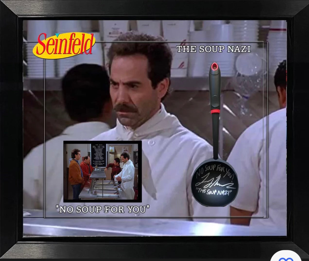 "The Soup Nazi" (Seinfeld) - Larry Thomas Autographed