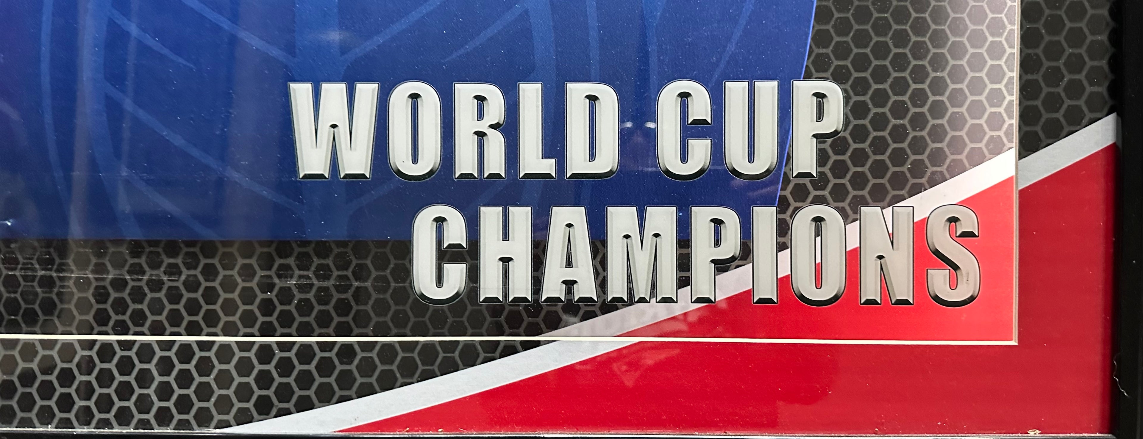 Italy 2006 World Cup Champions framed Soccer Jersey with LED Lighting