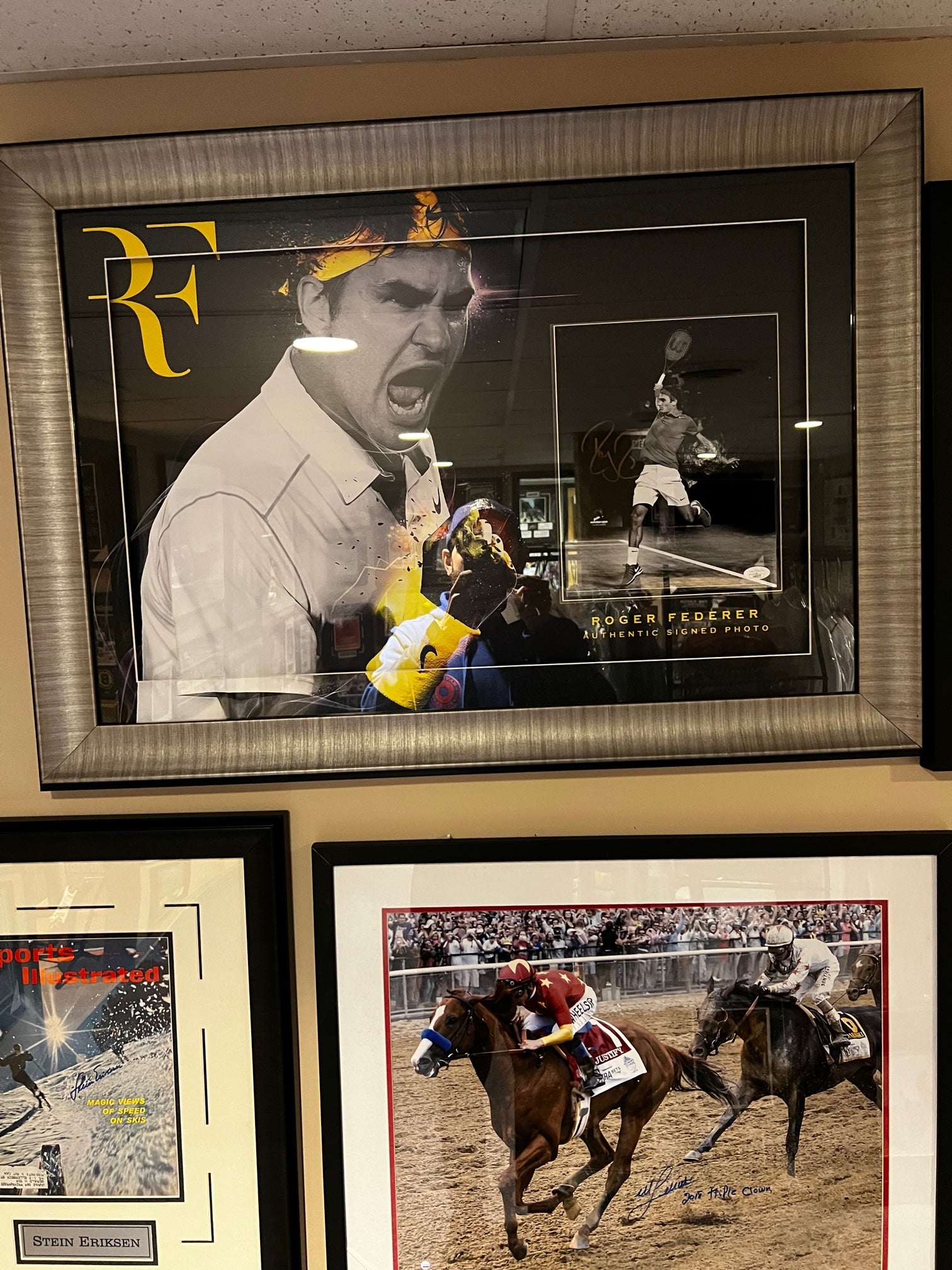 Roger Federer Autographed