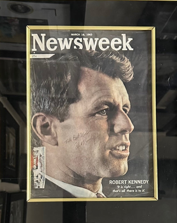 Robert F. Kennedy Autographed