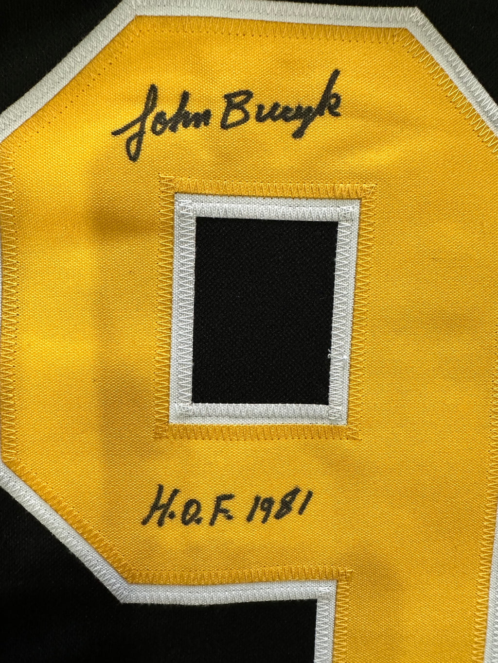 Boston Bruins - John Bucyk Autographed Hockey Jersey