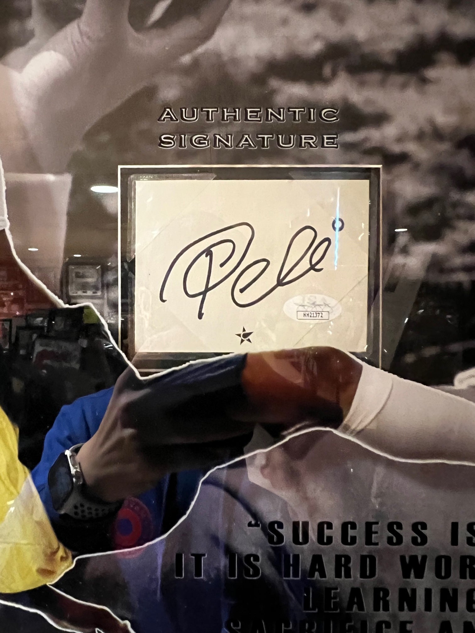Pele Autographed
