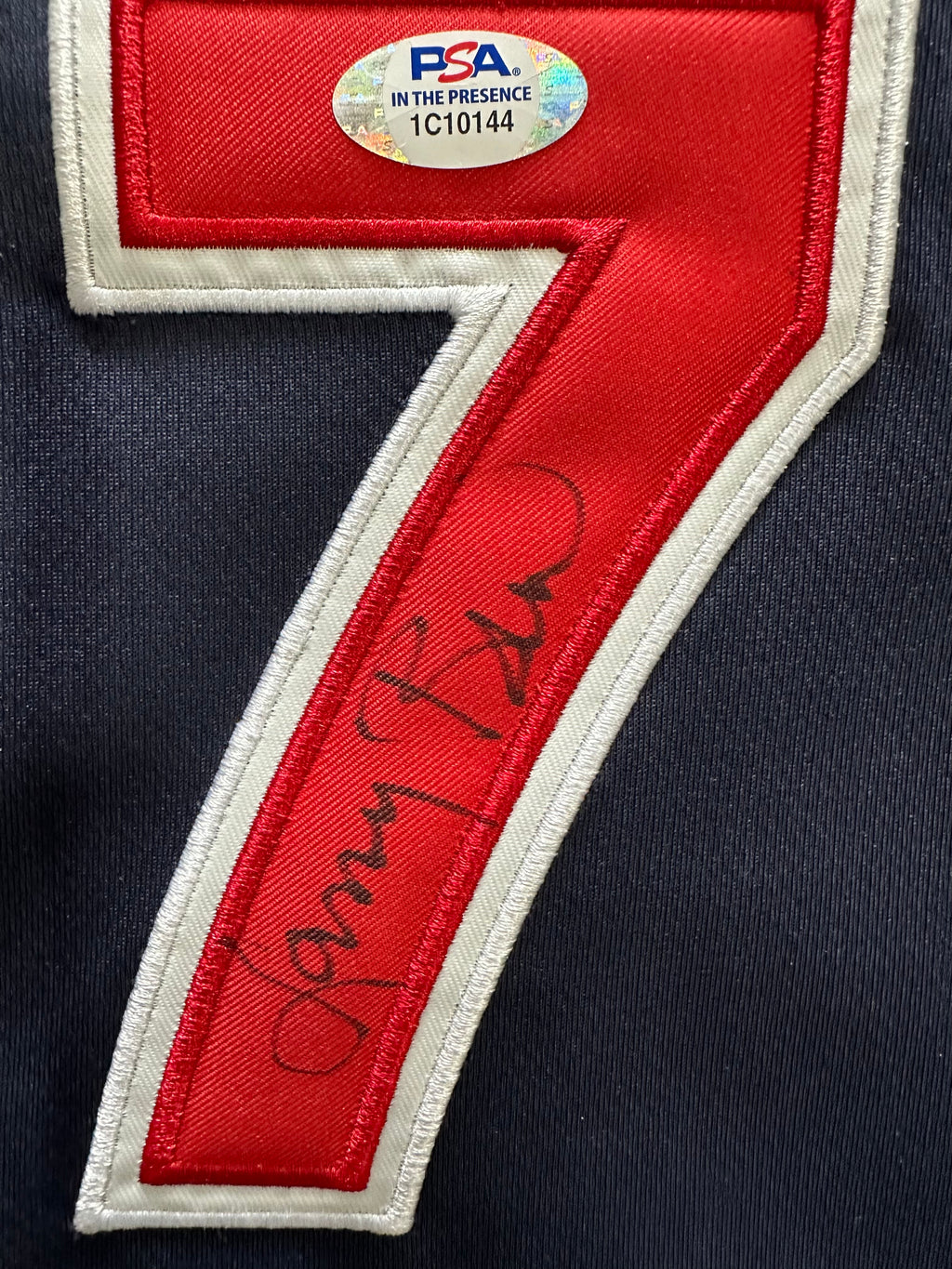 Team USA Basketball - Larry Bird Autographed Olympic Jersey