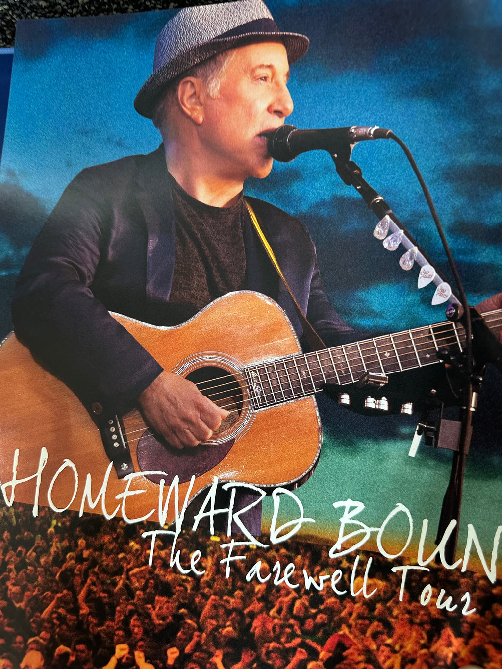 Paul Simon Homeward Bound - The Farewell Tour Book Autographed