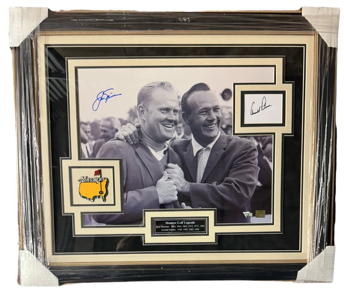 Golf Legends Jack Nicklaus & Arnold Palmer Autographed