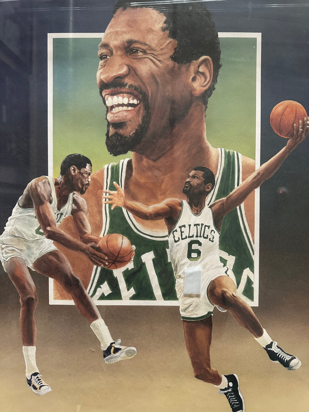 Boston Celtics - Bill Russell Autographed 300/600