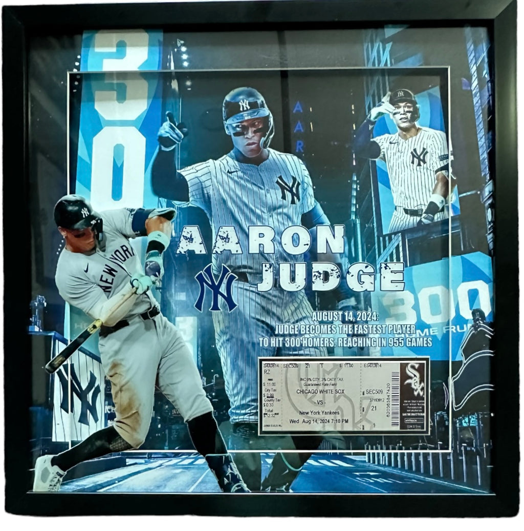 New York Yankees - Aaron Judge fastest to 300 homeruns