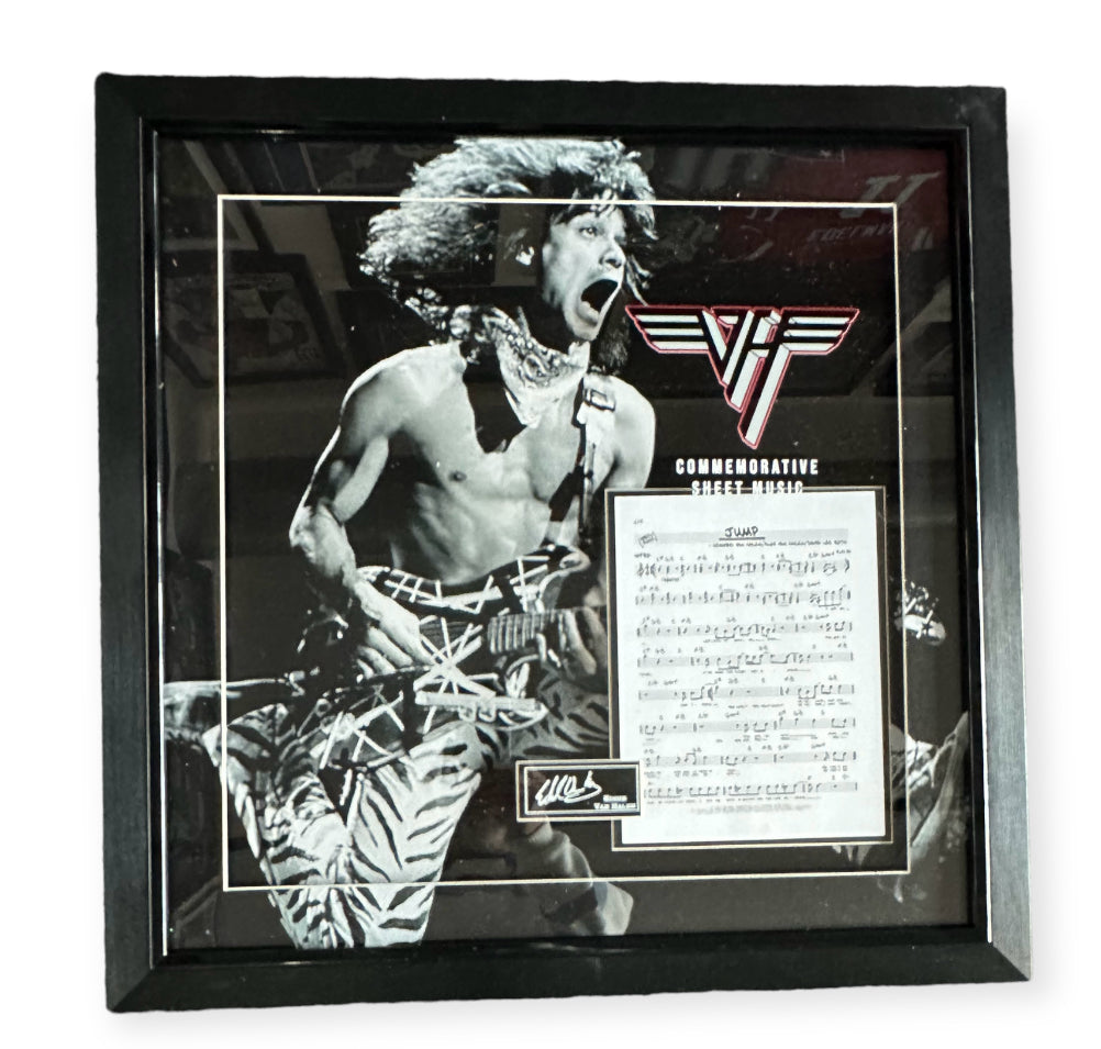 Eddie Van Halen - Commemorative Sheet Music "Jump"