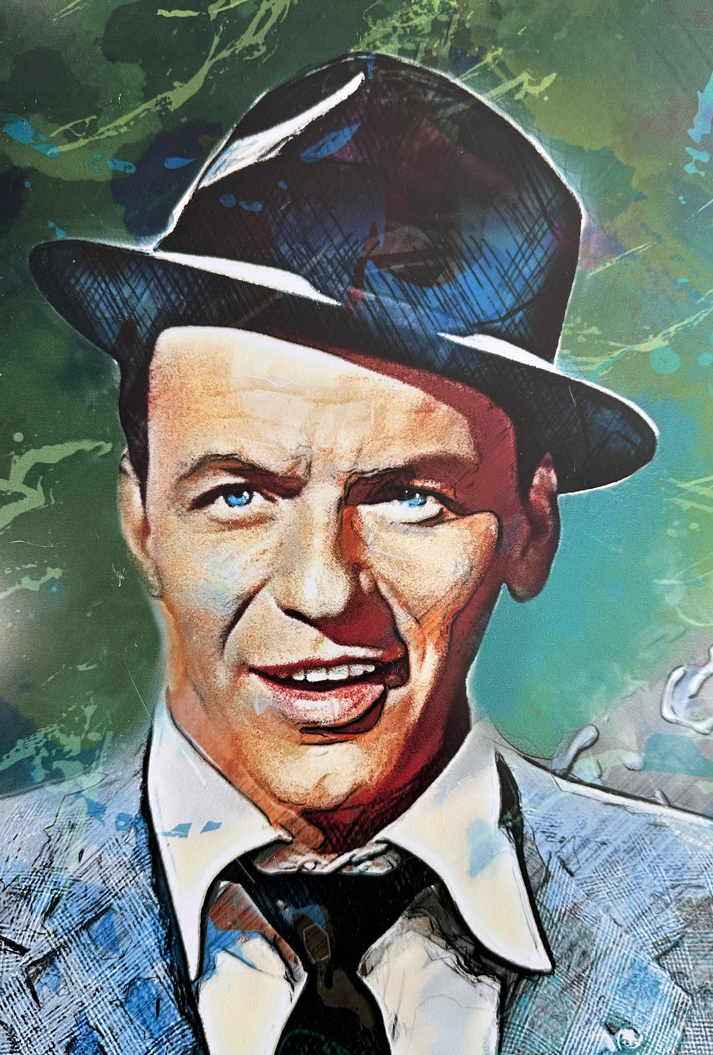 Frank Sinatra Wall Art by Cherie Grampp (aka Shari)