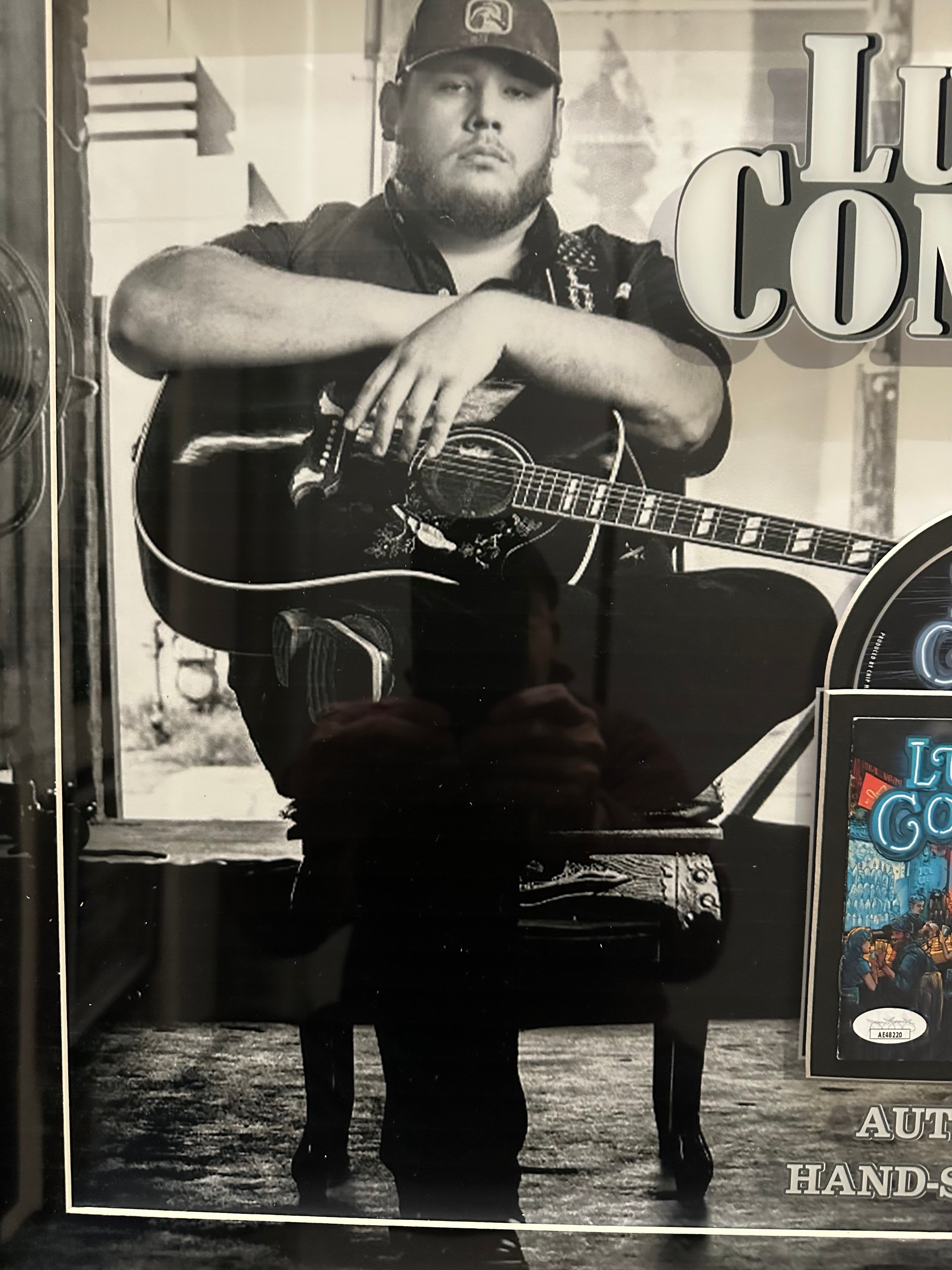 Luke Combs with Authentic Hand Signed CD